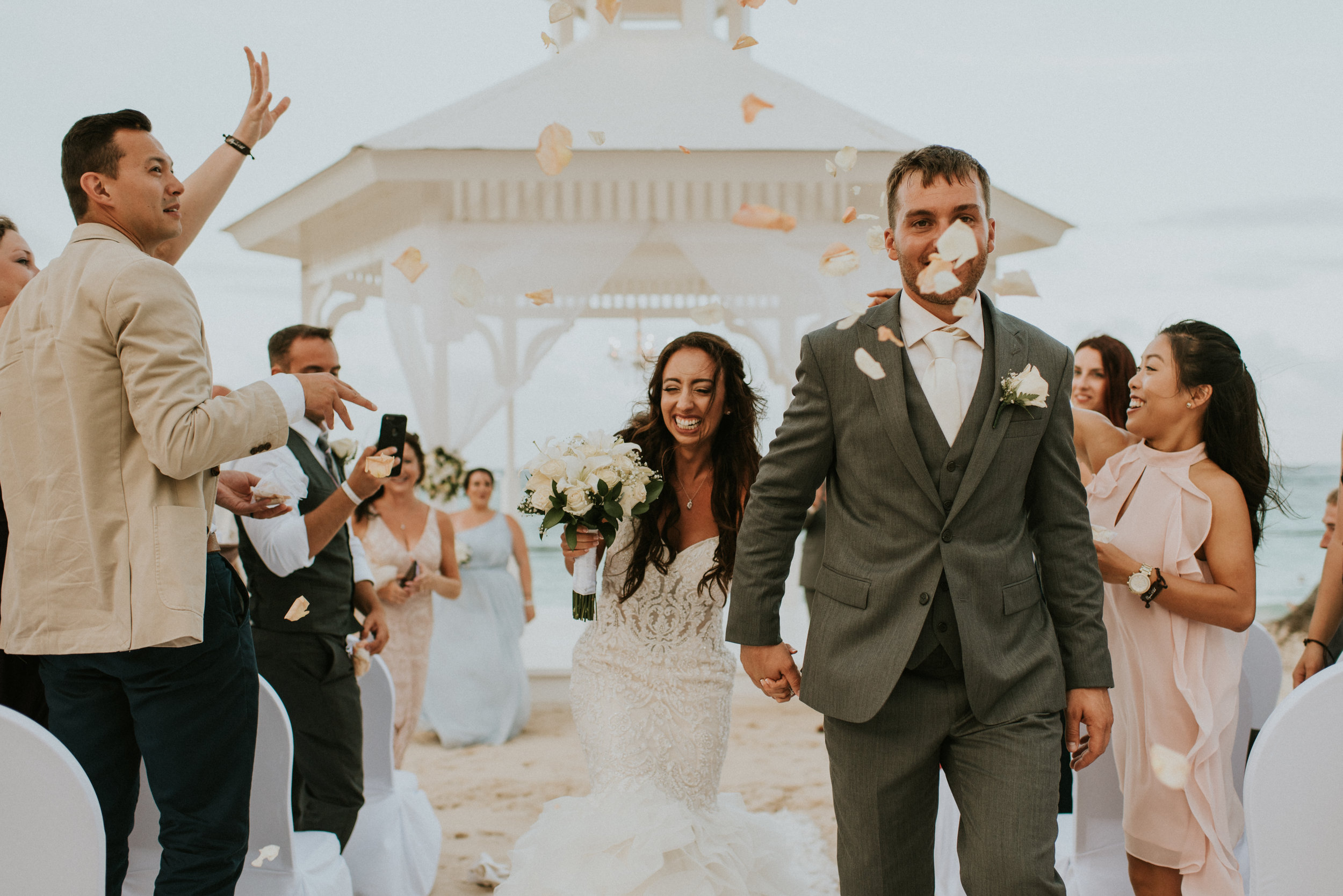 Amanda + Sean | Intimate Resort Wedding in Punta Cana {Majestic Elegance, Punta Cana, Dominican Republic} | Kamra Fuller Photography