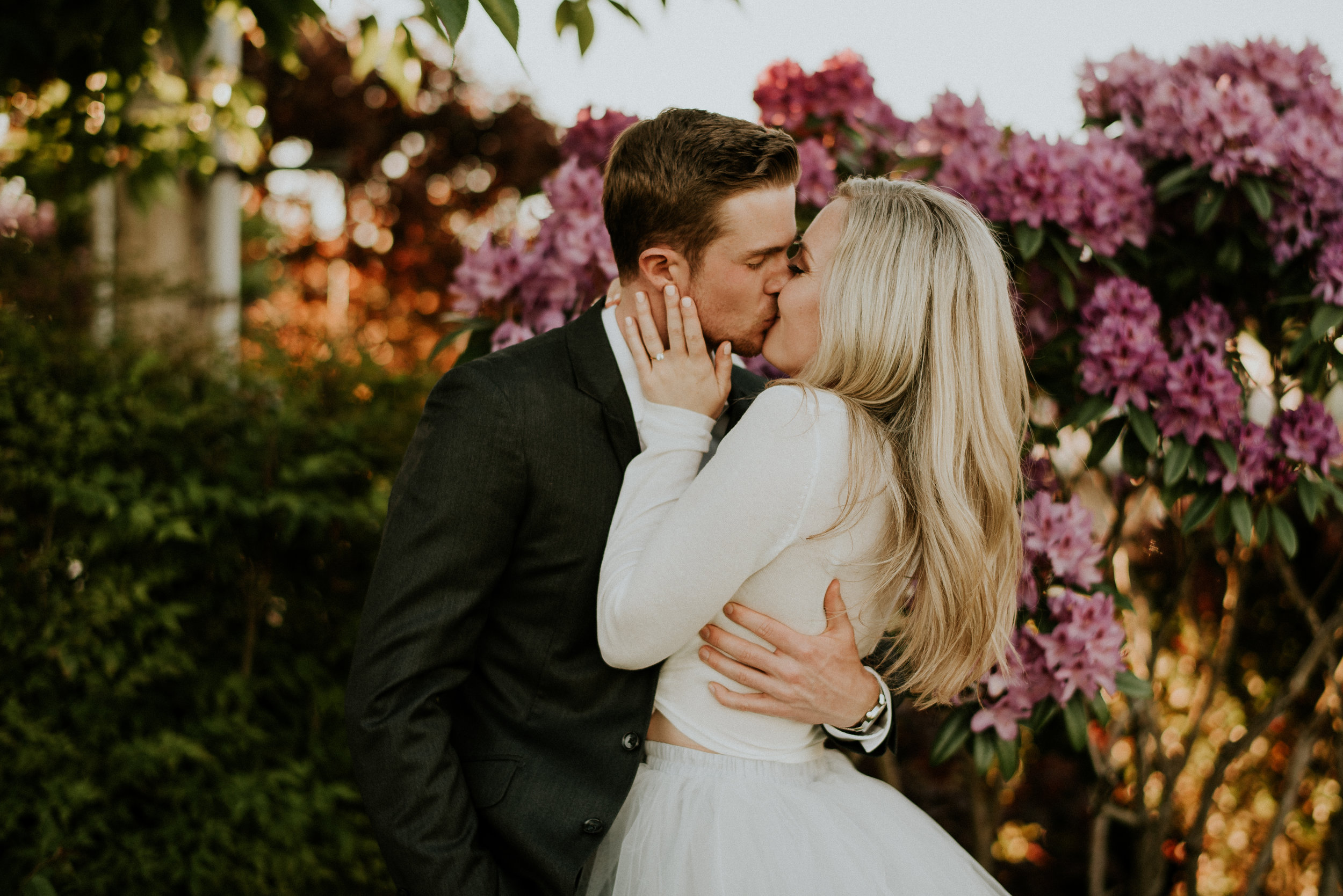 Hannah + Calvin Engagement Session - Kamra Fuller Photography - Edmonds, WA Ferry to Kingston, WA - Seattle Wedding Photographer 