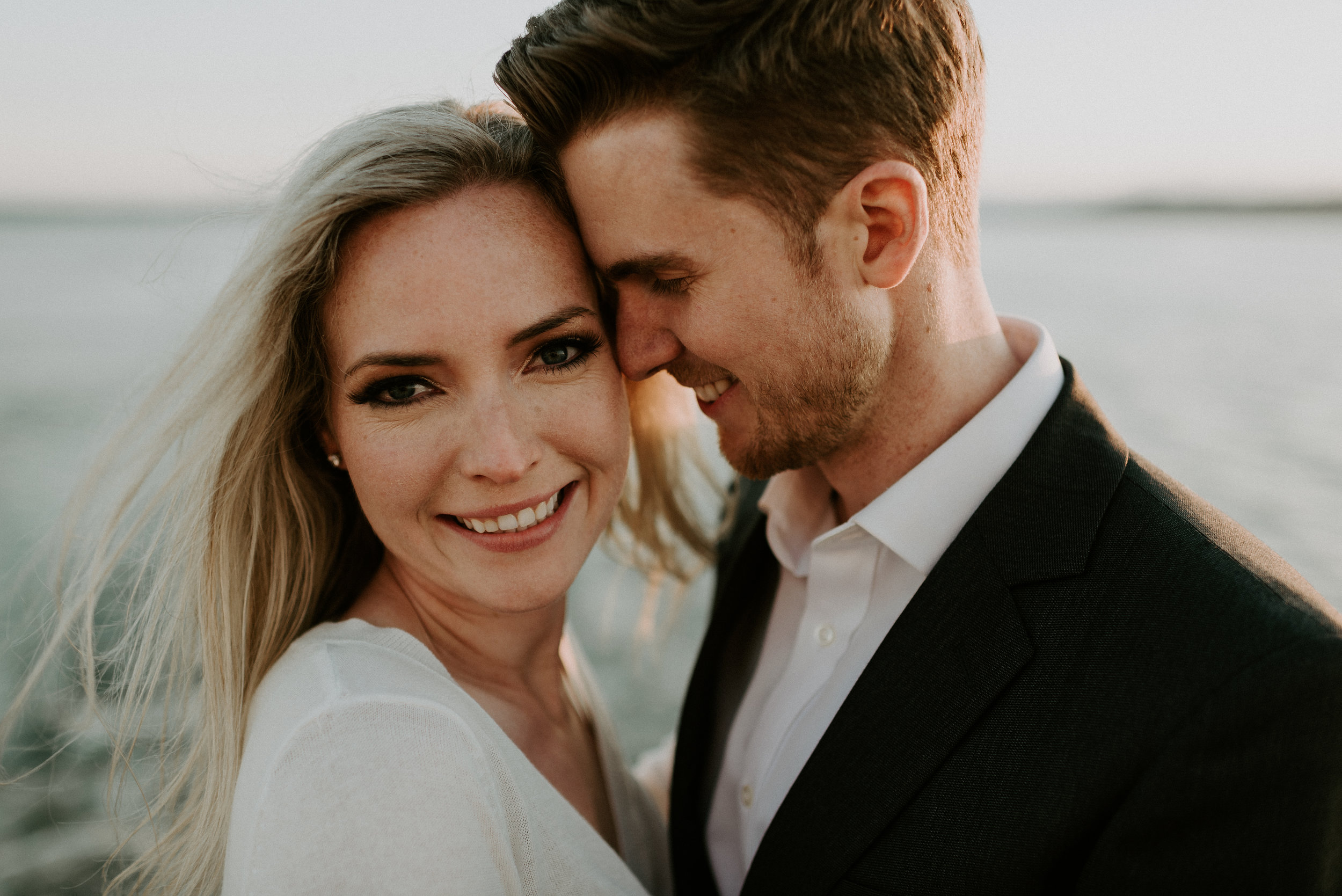 Hannah + Calvin Engagement Session - Kamra Fuller Photography - Edmonds, WA Ferry to Kingston, WA - Seattle Wedding Photographer 