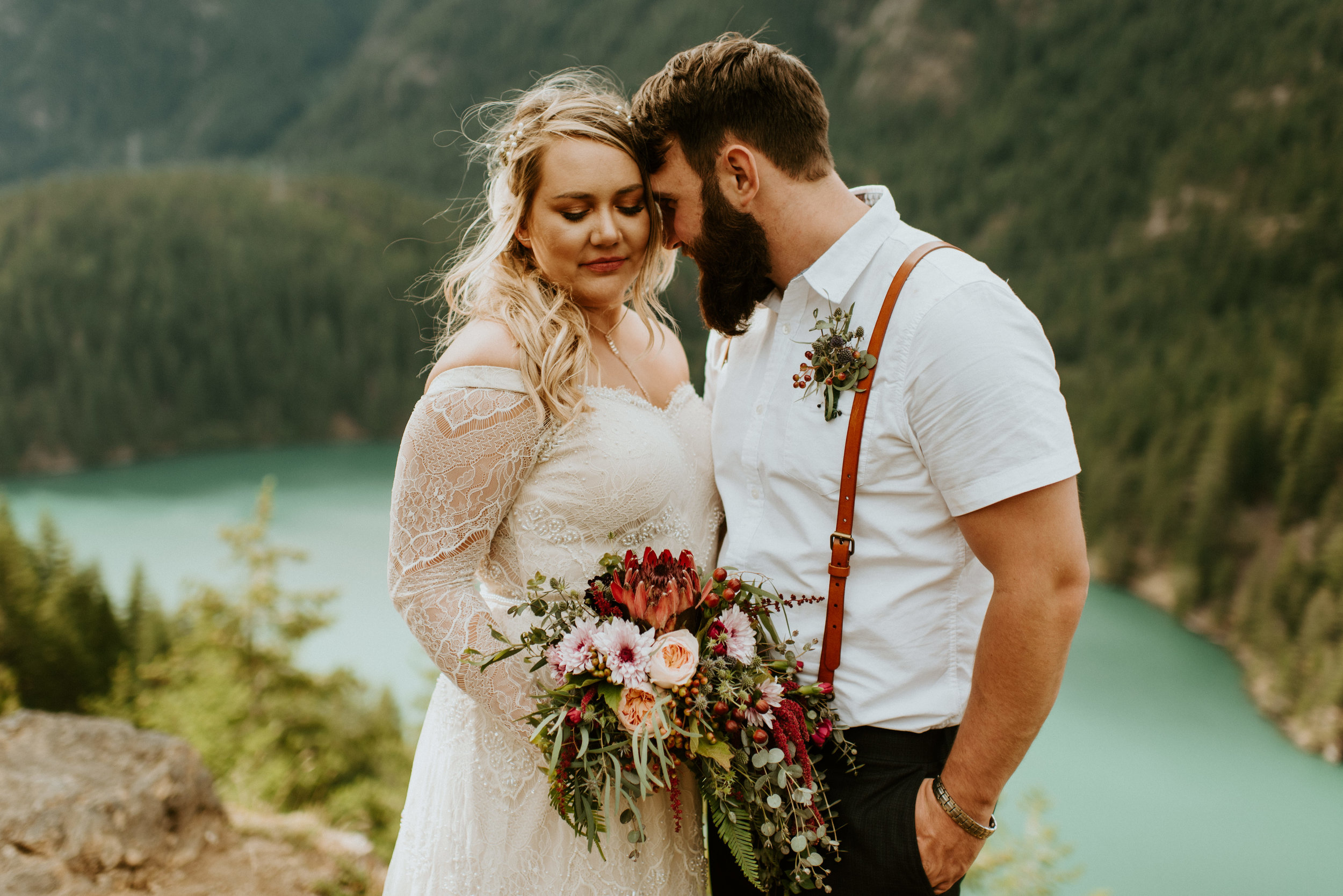 Kelsea + Perry - Diablo Lake Elopement - Kamra Fuller Photography - Seattle Elopement Photographer - North Cascades Elopement Photographer - Mt. Baker Wedding Photographer