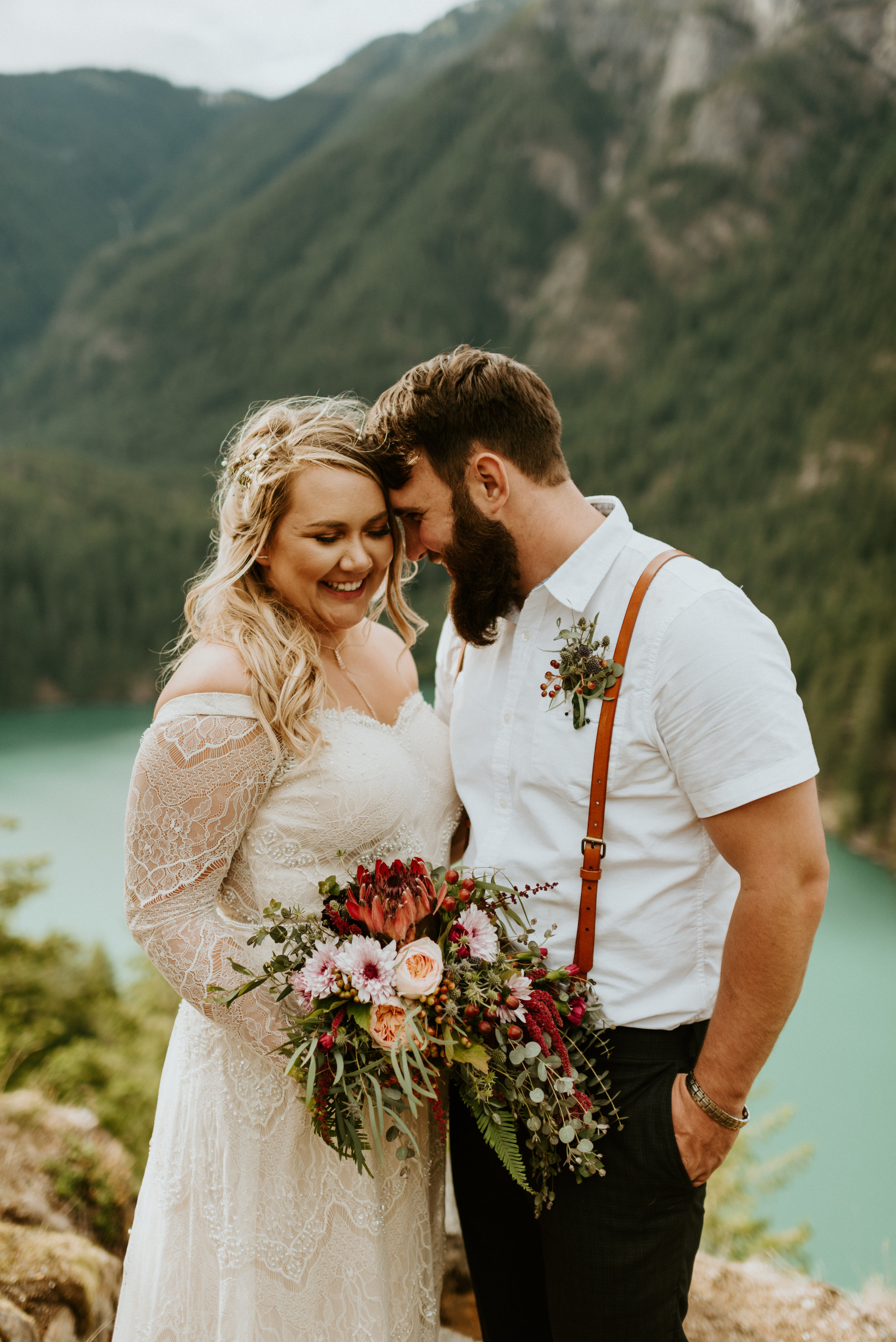 Kelsea + Perry - Diablo Lake Elopement - Kamra Fuller Photography - Seattle Elopement Photographer - North Cascades Elopement Photographer - Mt. Baker Wedding Photographer