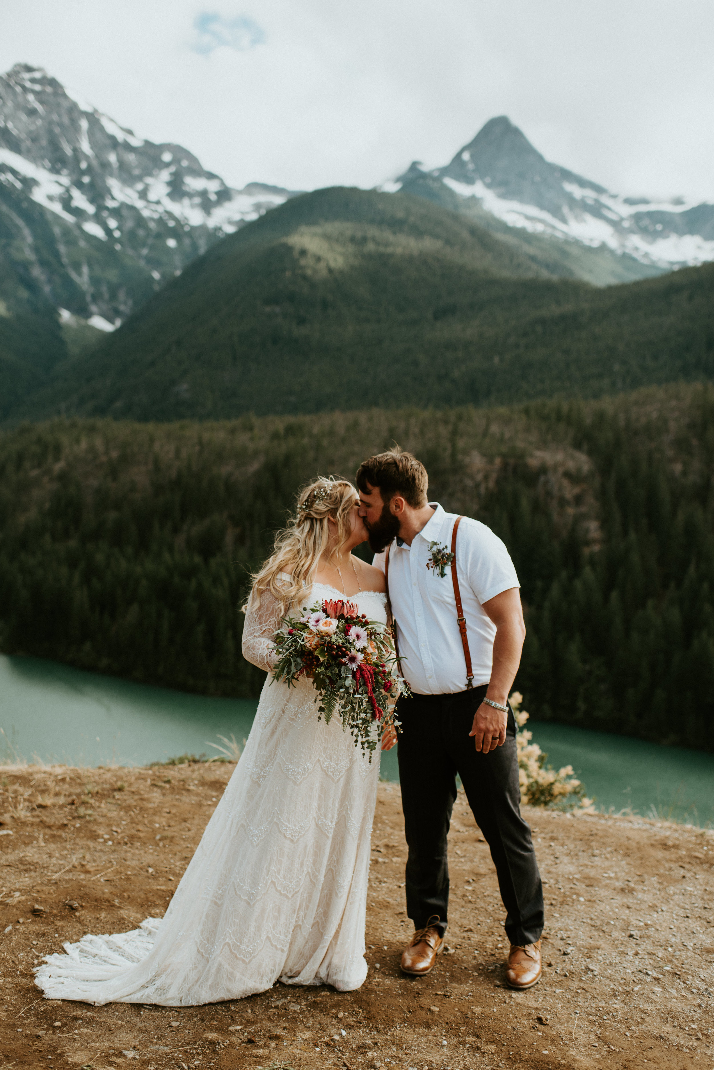 Kelsea + Perry - Diablo Lake Elopement - Kamra Fuller Photography - Seattle Elopement Photographer - North Cascades Elopement Photographer - Mt. Baker Wedding Photographer