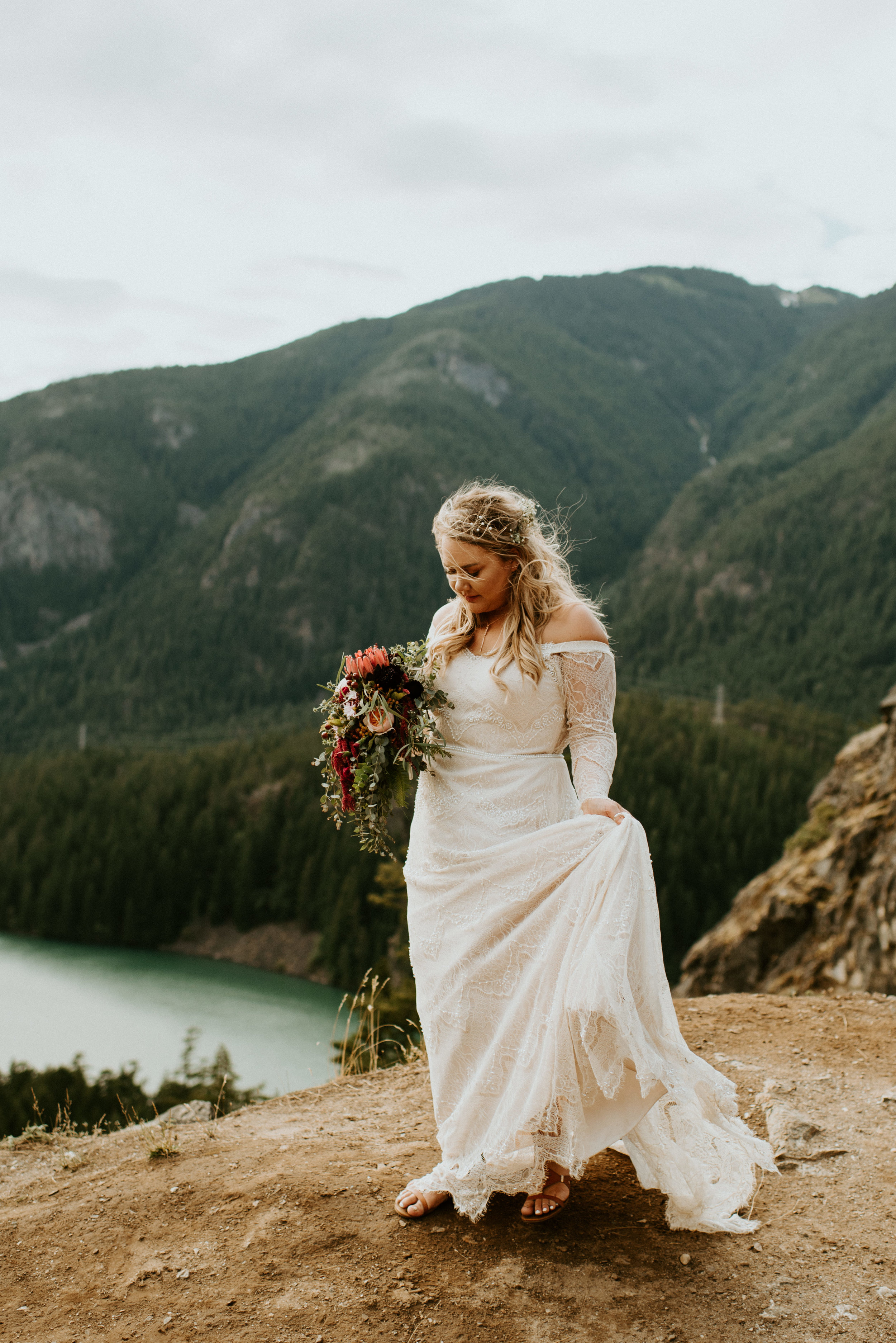 Kelsea + Perry - Diablo Lake Elopement - Kamra Fuller Photography - Seattle Elopement Photographer - North Cascades Elopement Photographer - Mt. Baker Wedding Photographer