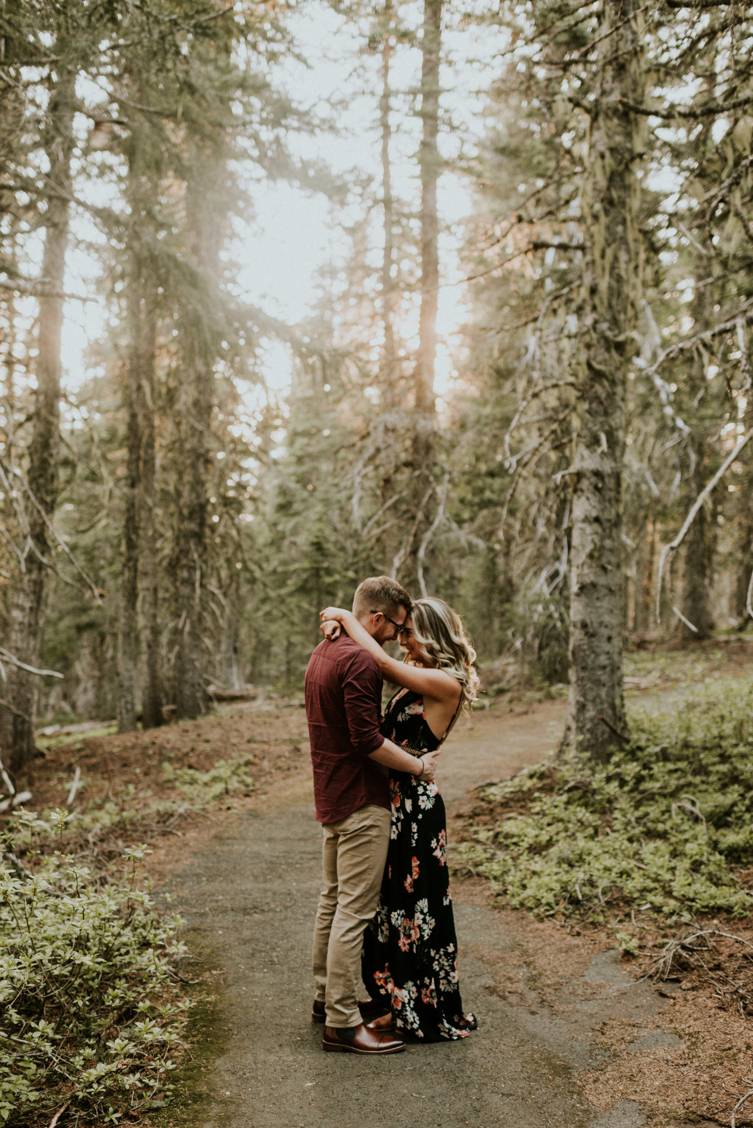 Amelia + Brendon - Olympic National Park Engagement Session - Olympic National Forest Wedding Photographer - Hurricane Ridge Elopement Photographer - Seattle Elopement Photographer