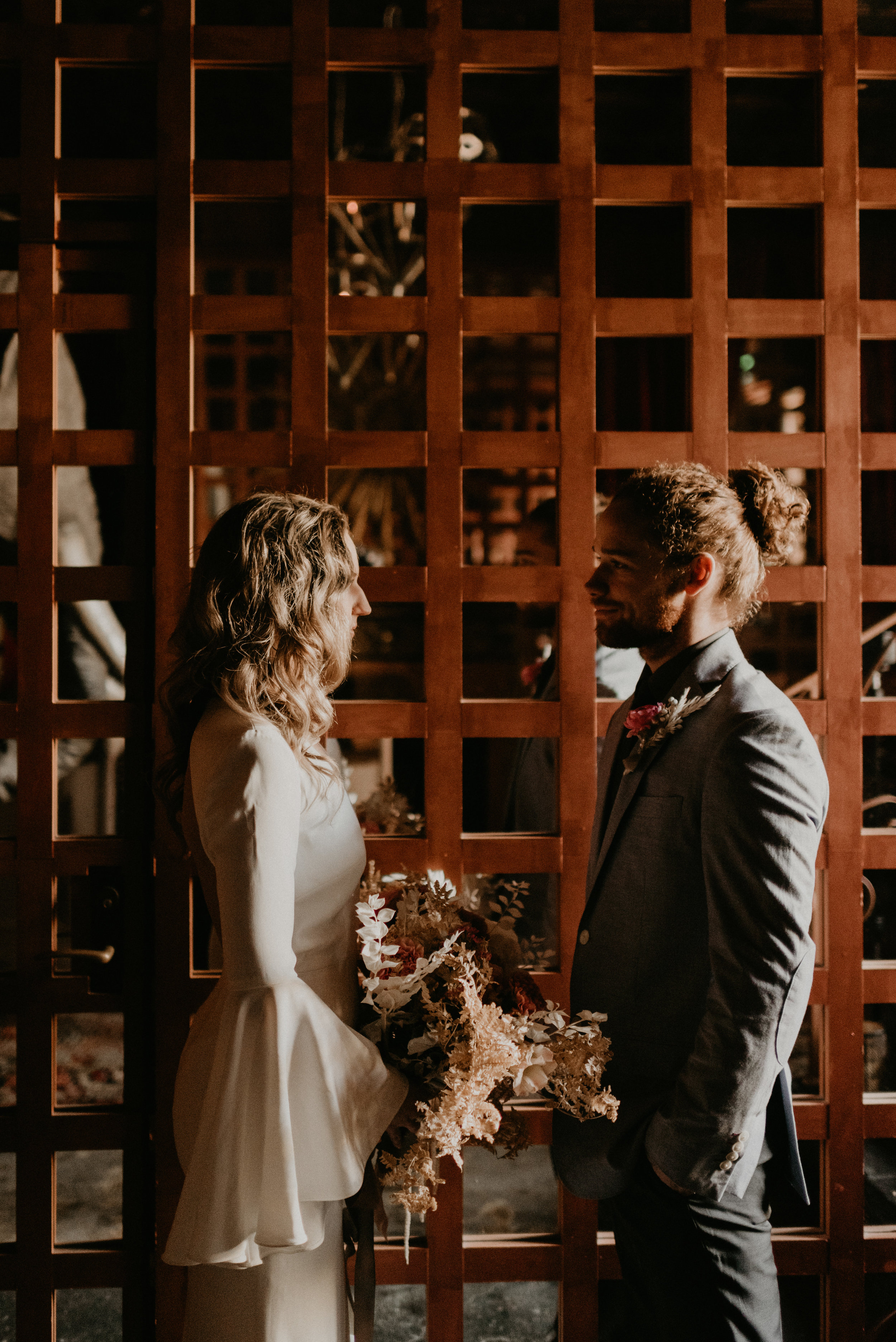 Beau + Britty - Dutch Carnival Styled Elopement Shoot at The Ruins, Seattle, WA - Seattle Elopement Photographer