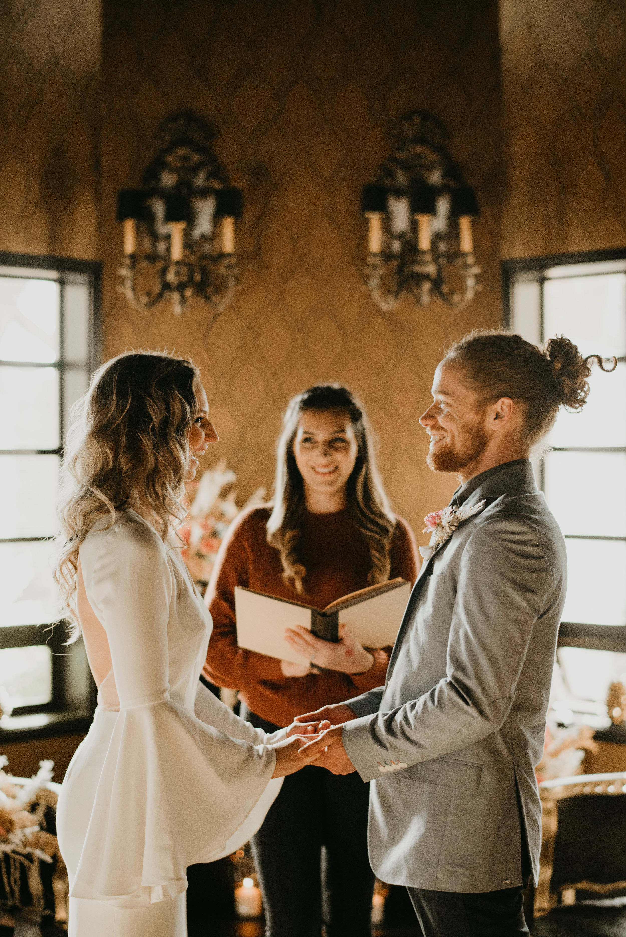 Beau + Britty - Dutch Carnival Styled Elopement Shoot at The Ruins, Seattle, WA - Seattle Elopement Photographer