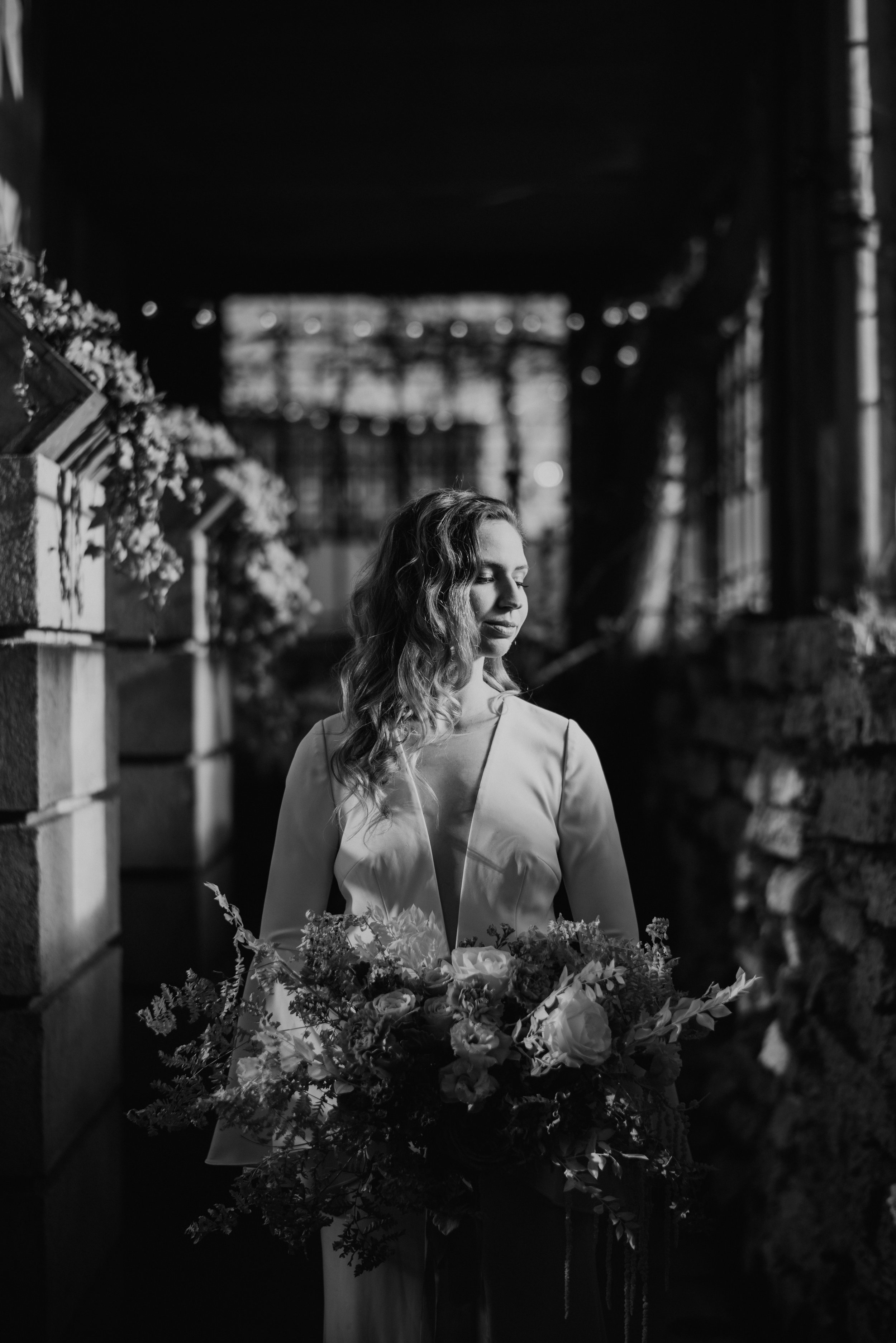 Beau + Britty - Dutch Carnival Styled Elopement Shoot at The Ruins, Seattle, WA - Seattle Elopement Photographer