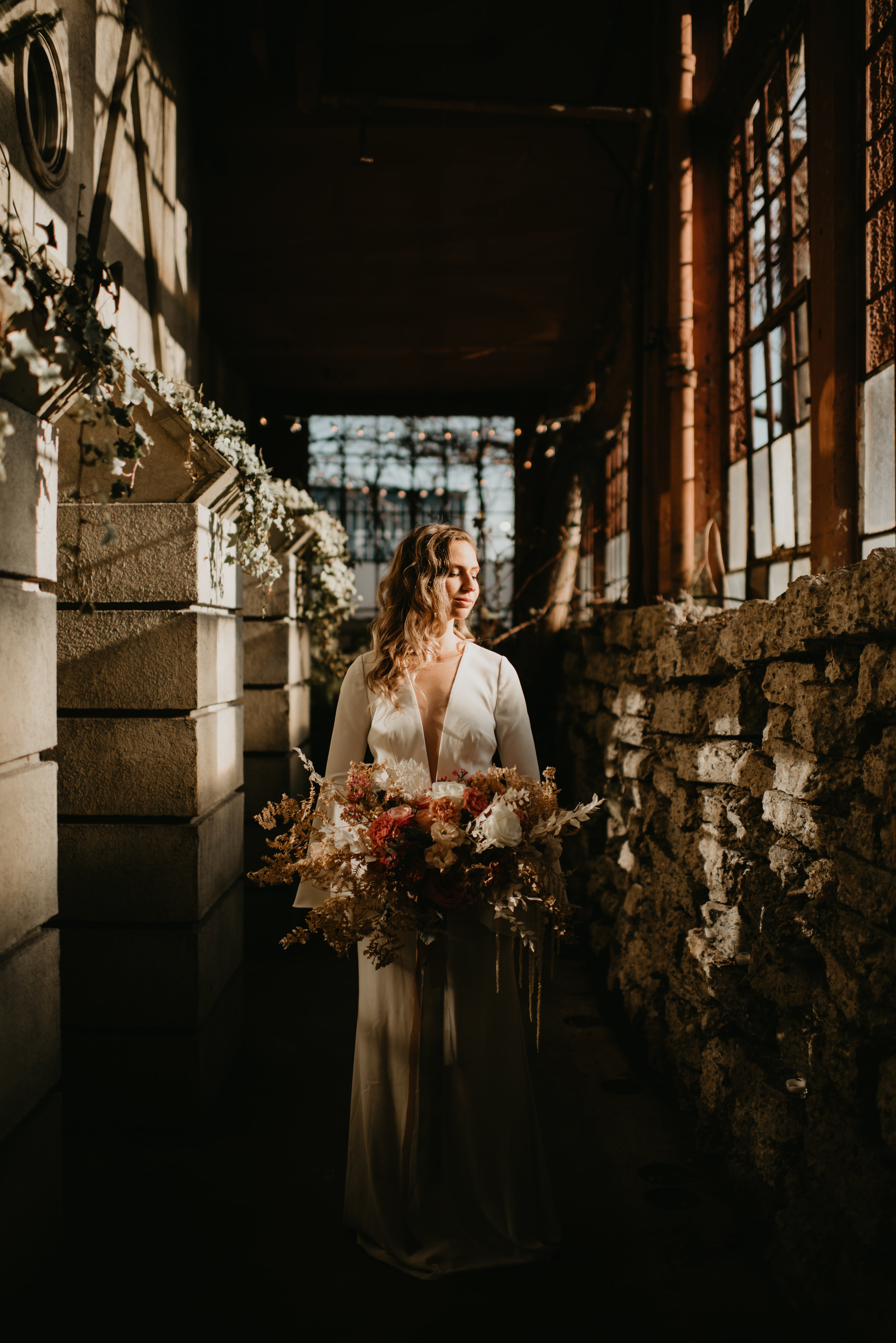 Beau + Britty - Dutch Carnival Styled Elopement Shoot at The Ruins, Seattle, WA - Seattle Elopement Photographer