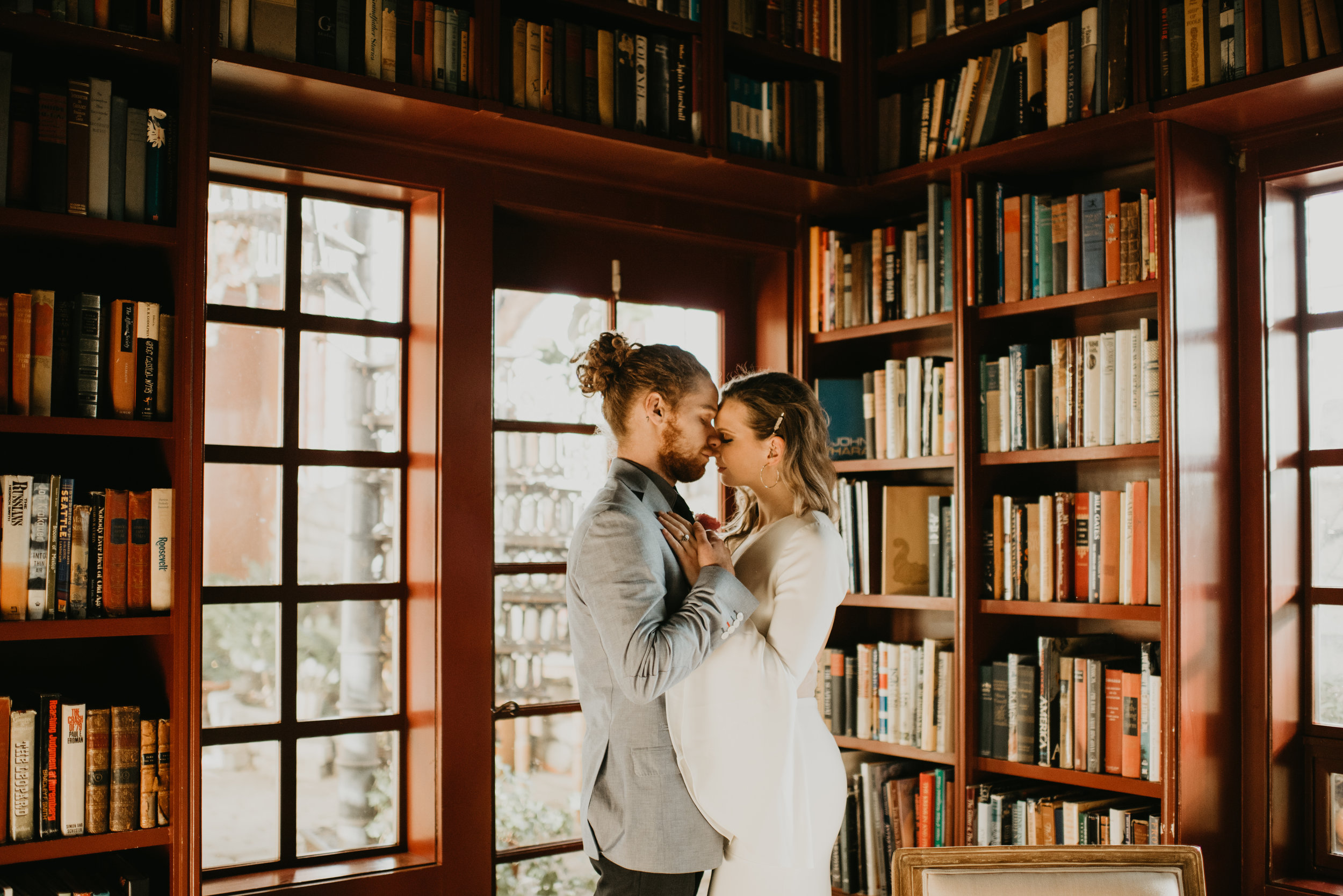 Beau + Britty - Dutch Carnival Styled Elopement Shoot at The Ruins, Seattle, WA - Seattle Elopement Photographer