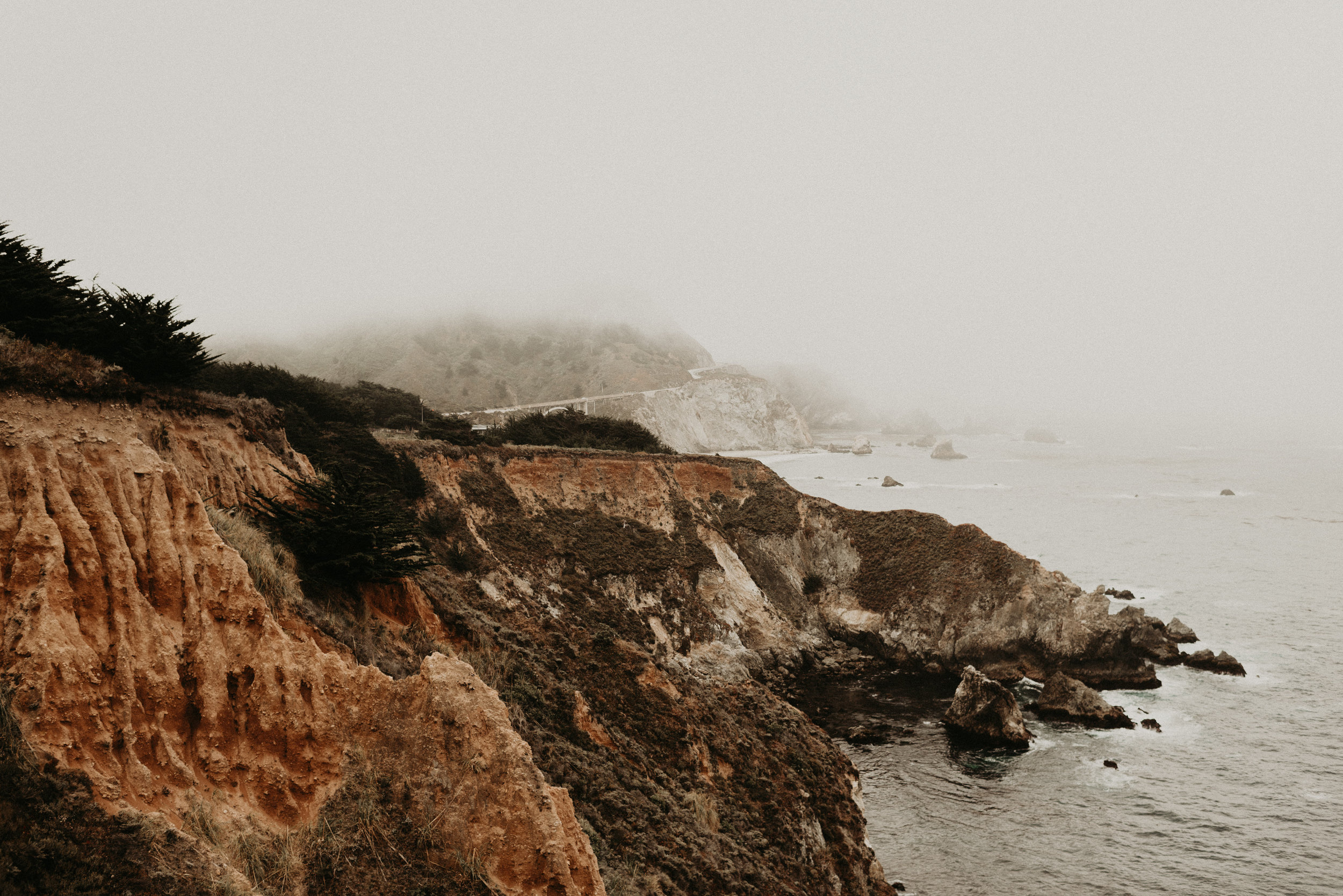 Joanna + Brian West Coast Intimate Adventure Wedding in Big Sur, CA by Seattle Wedding Photographer Kamra Fuller Photography