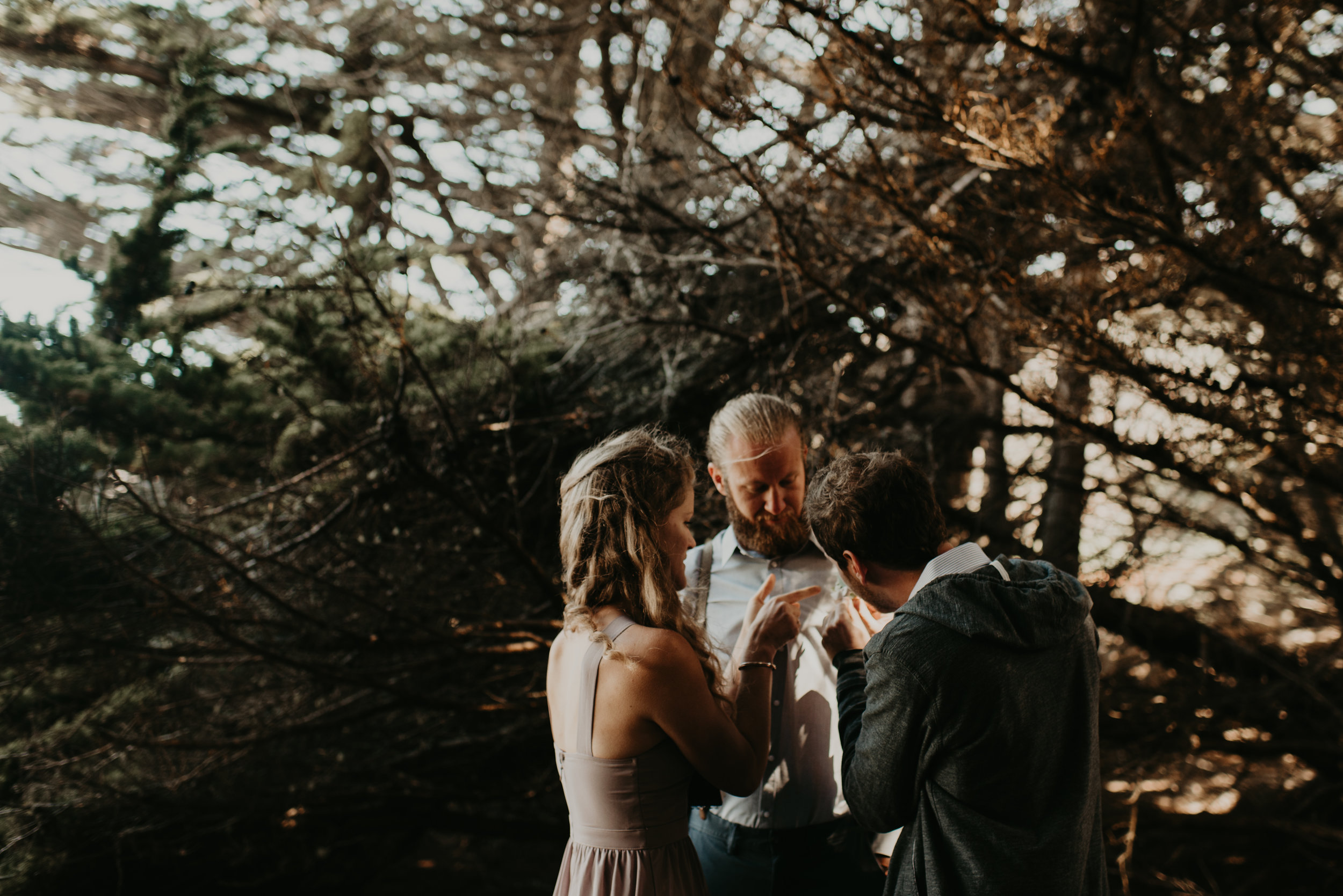 Joanna + Brian West Coast Intimate Adventure Wedding in Big Sur, CA by Seattle Wedding Photographer Kamra Fuller Photography