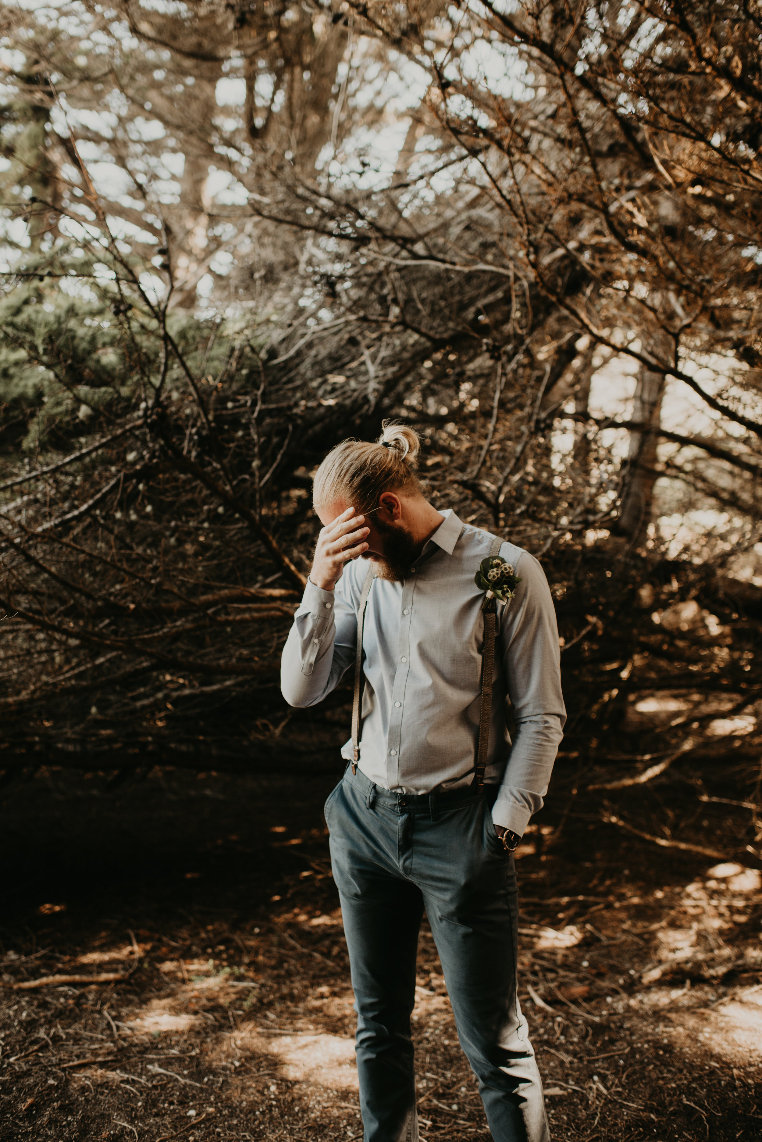 Joanna + Brian West Coast Intimate Adventure Wedding in Big Sur, CA by Seattle Wedding Photographer Kamra Fuller Photography