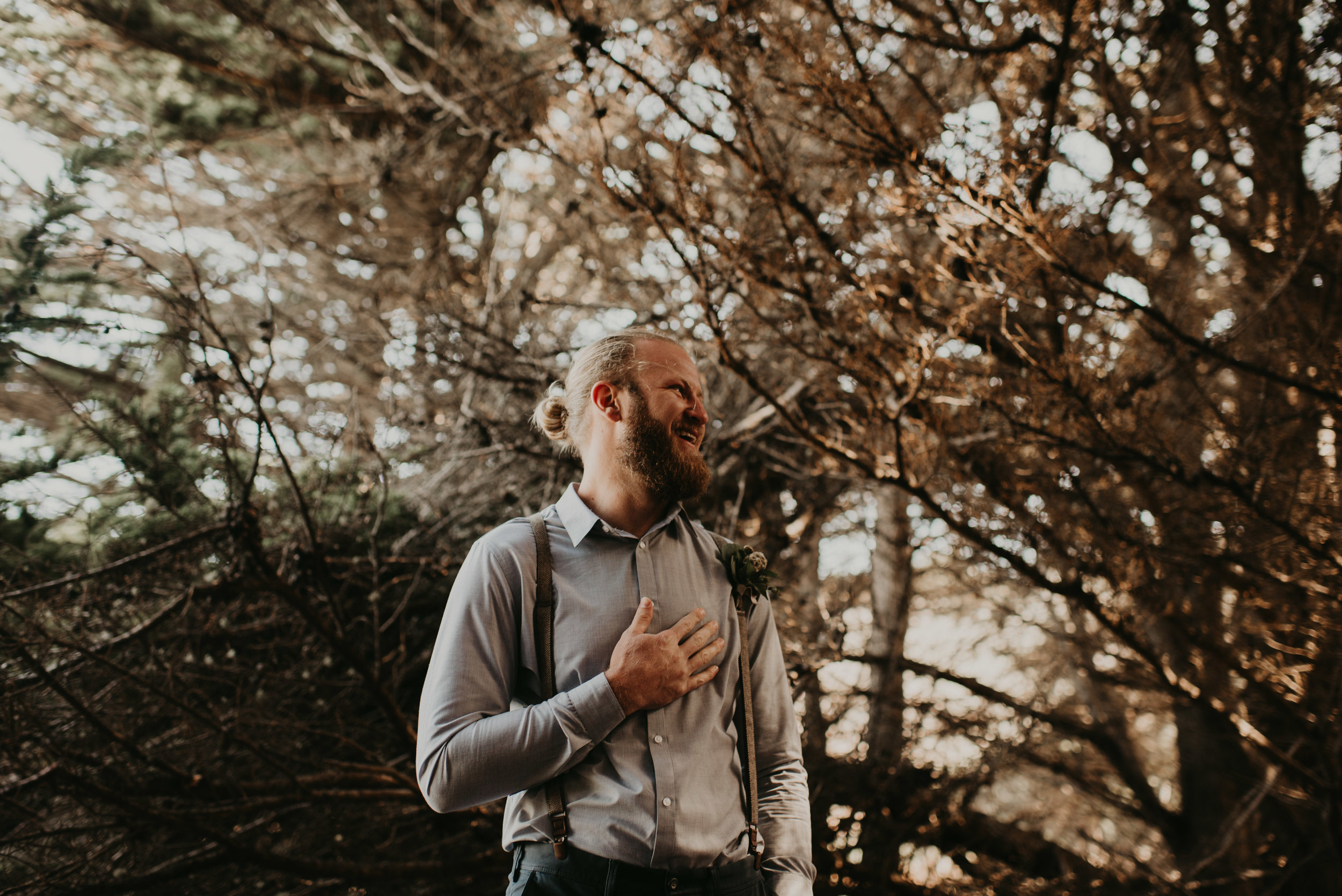 Joanna + Brian West Coast Intimate Adventure Wedding in Big Sur, CA by Seattle Wedding Photographer Kamra Fuller Photography