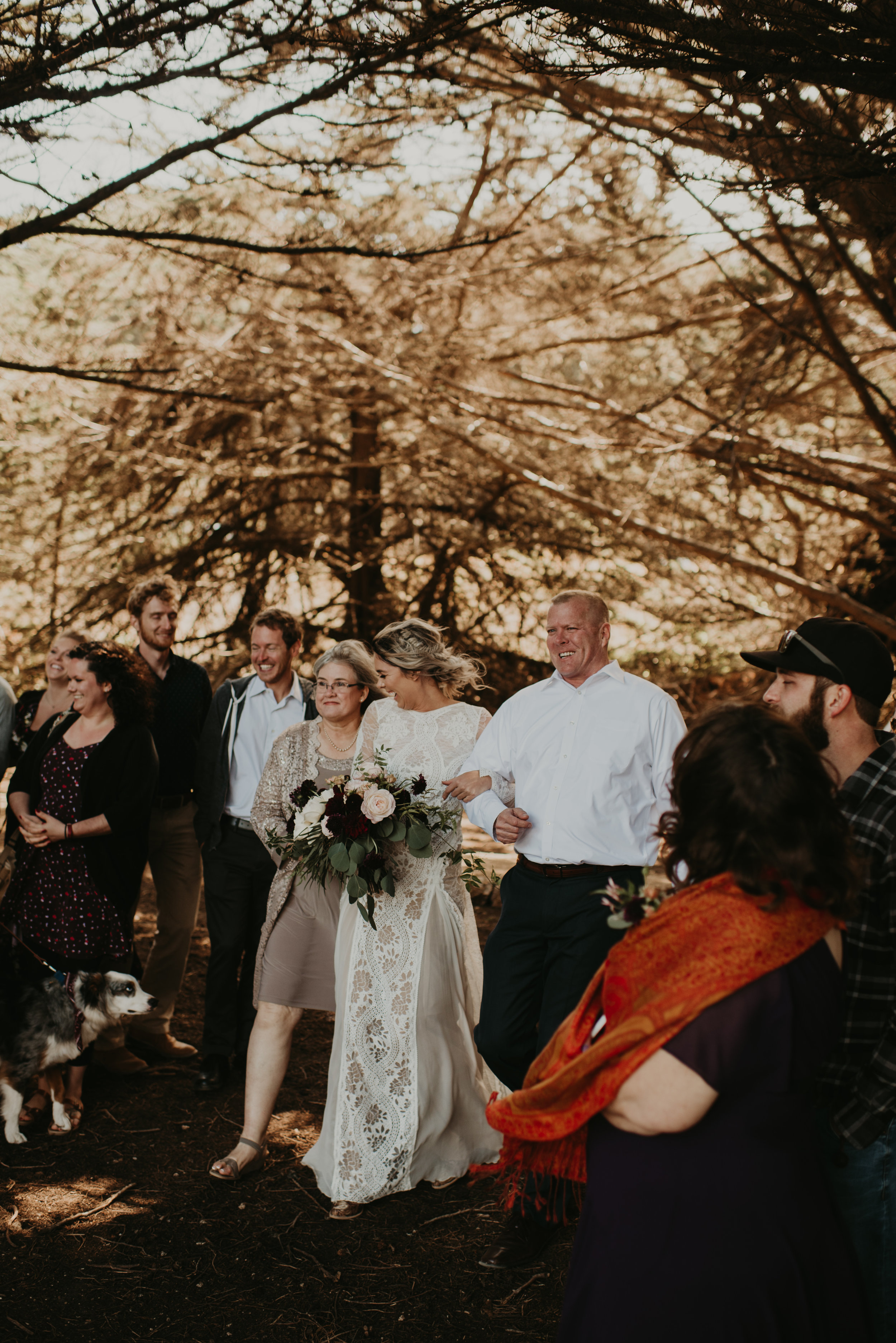 Joanna + Brian West Coast Intimate Adventure Wedding in Big Sur, CA by Seattle Wedding Photographer Kamra Fuller Photography