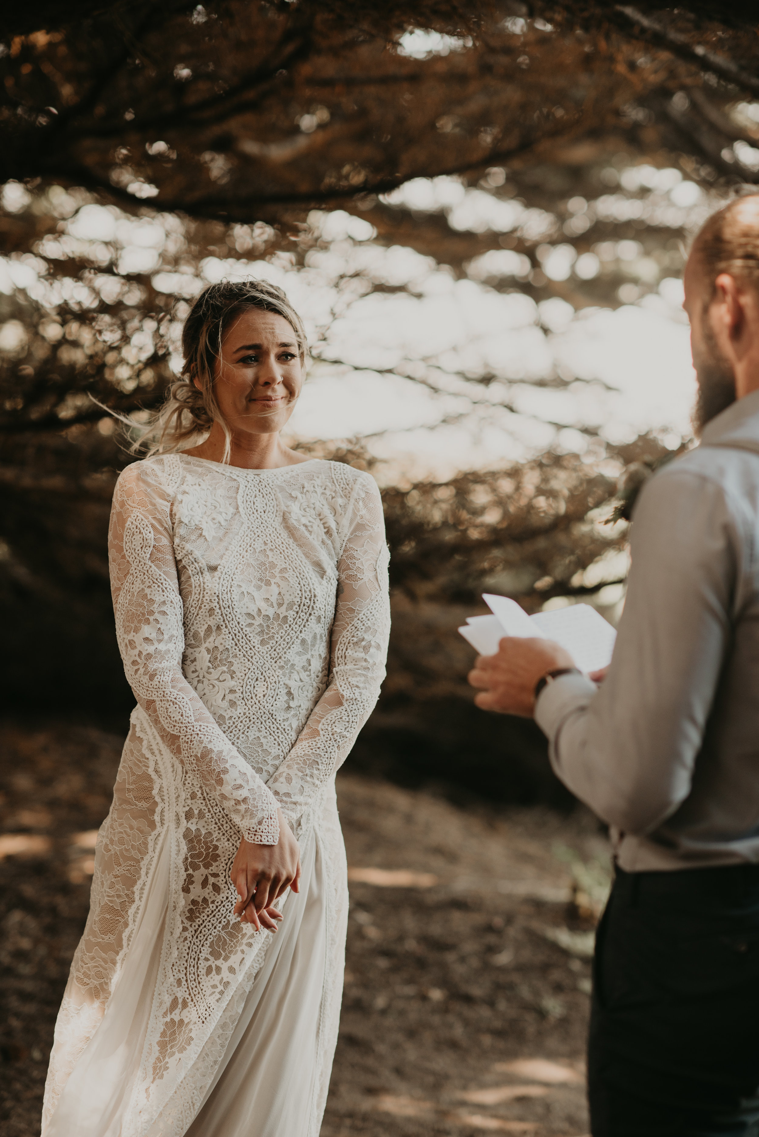 Joanna + Brian West Coast Intimate Adventure Wedding in Big Sur, CA by Seattle Wedding Photographer Kamra Fuller Photography