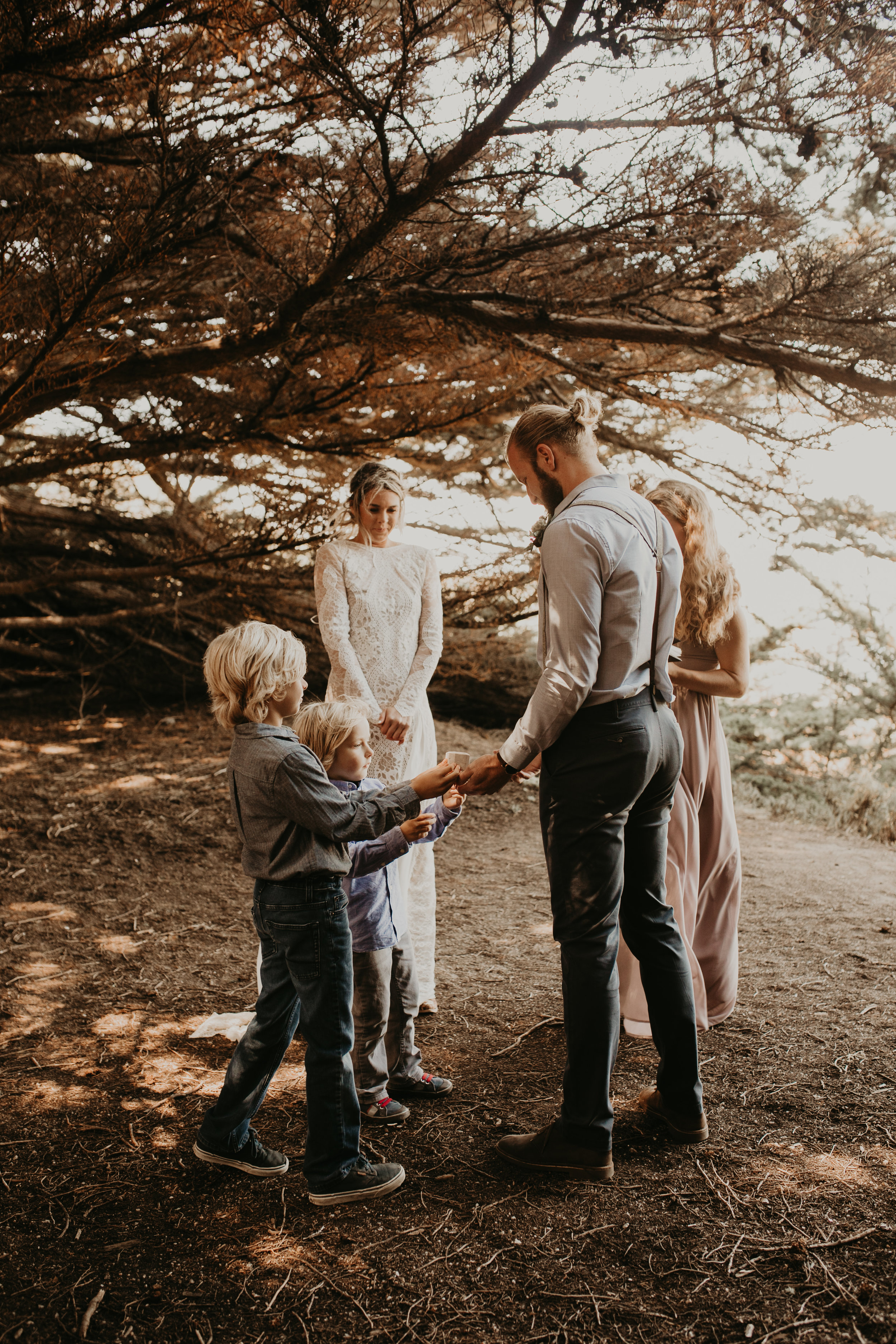 Joanna + Brian West Coast Intimate Adventure Wedding in Big Sur, CA by Seattle Wedding Photographer Kamra Fuller Photography