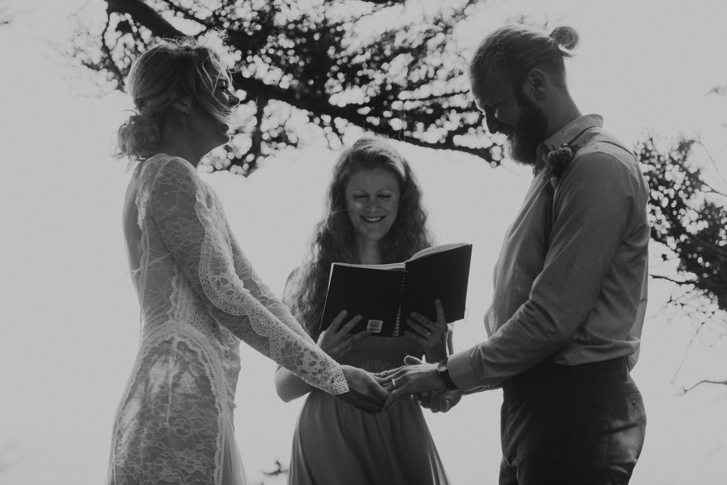 Joanna + Brian West Coast Intimate Adventure Wedding in Big Sur, CA by Seattle Wedding Photographer Kamra Fuller Photography