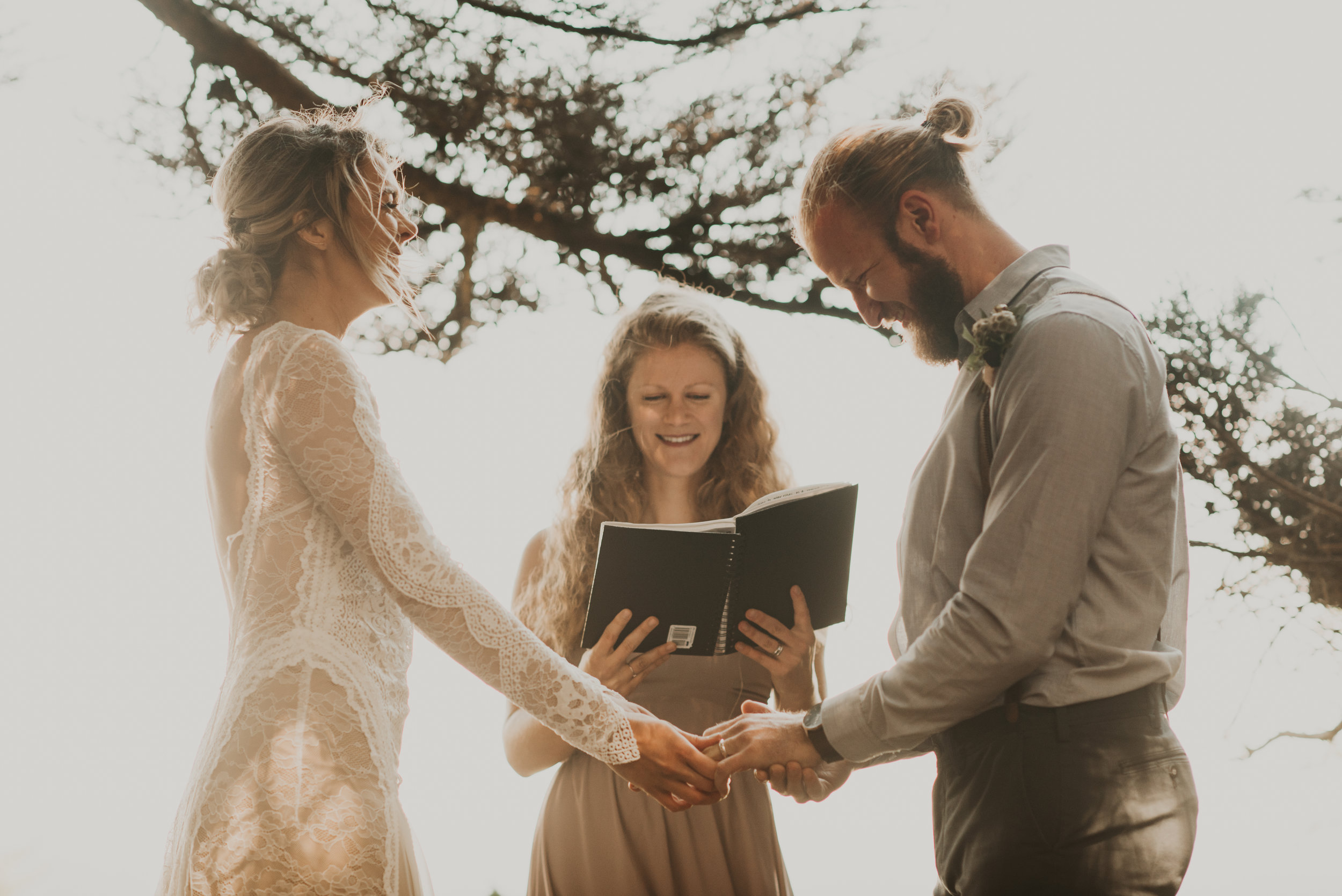 Joanna + Brian West Coast Intimate Adventure Wedding in Big Sur, CA by Seattle Wedding Photographer Kamra Fuller Photography