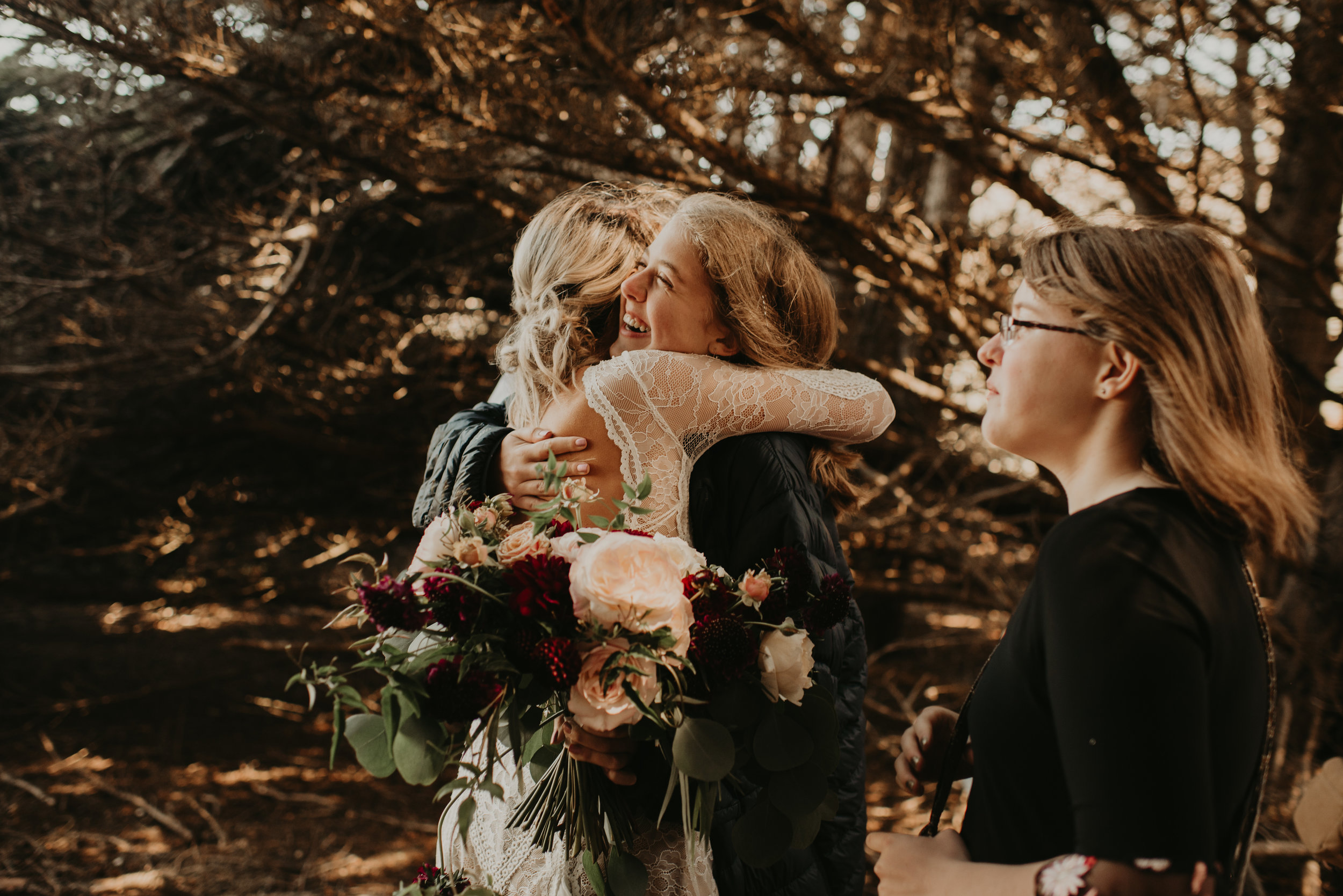 Joanna + Brian West Coast Intimate Adventure Wedding in Big Sur, CA by Seattle Wedding Photographer Kamra Fuller Photography