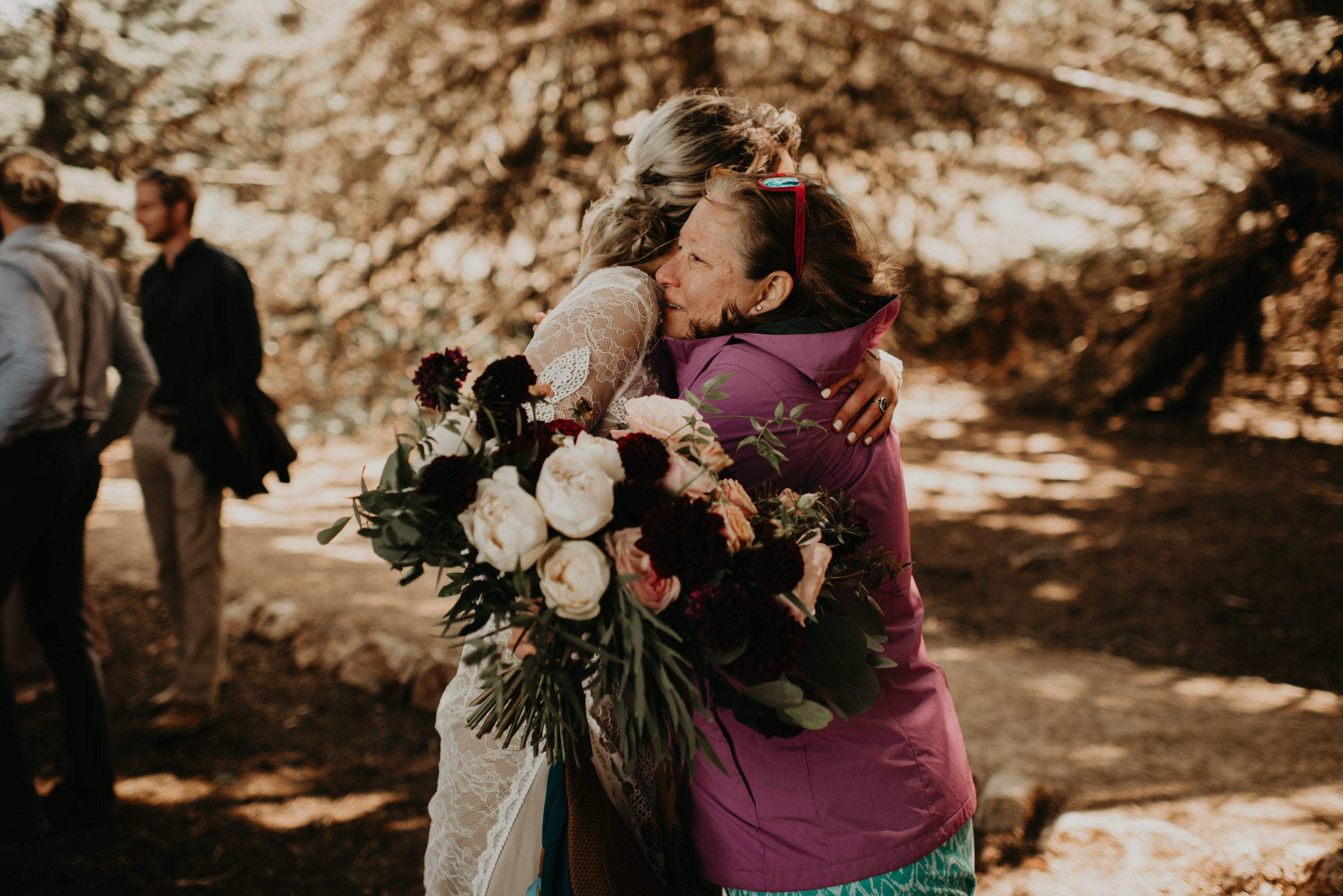 Joanna + Brian West Coast Intimate Adventure Wedding in Big Sur, CA by Seattle Wedding Photographer Kamra Fuller Photography