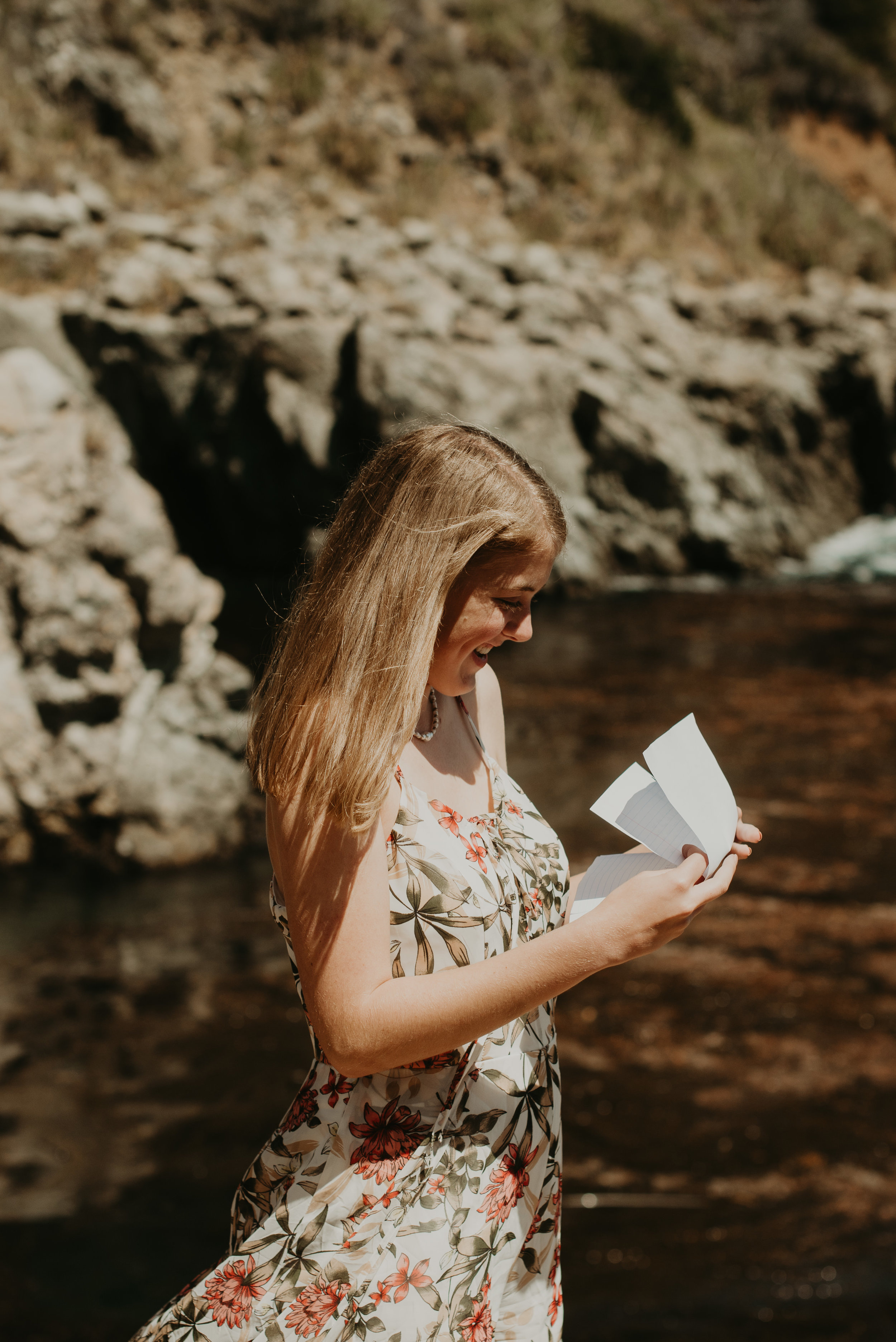 Joanna + Brian West Coast Intimate Adventure Wedding in Big Sur, CA by Seattle Wedding Photographer Kamra Fuller Photography