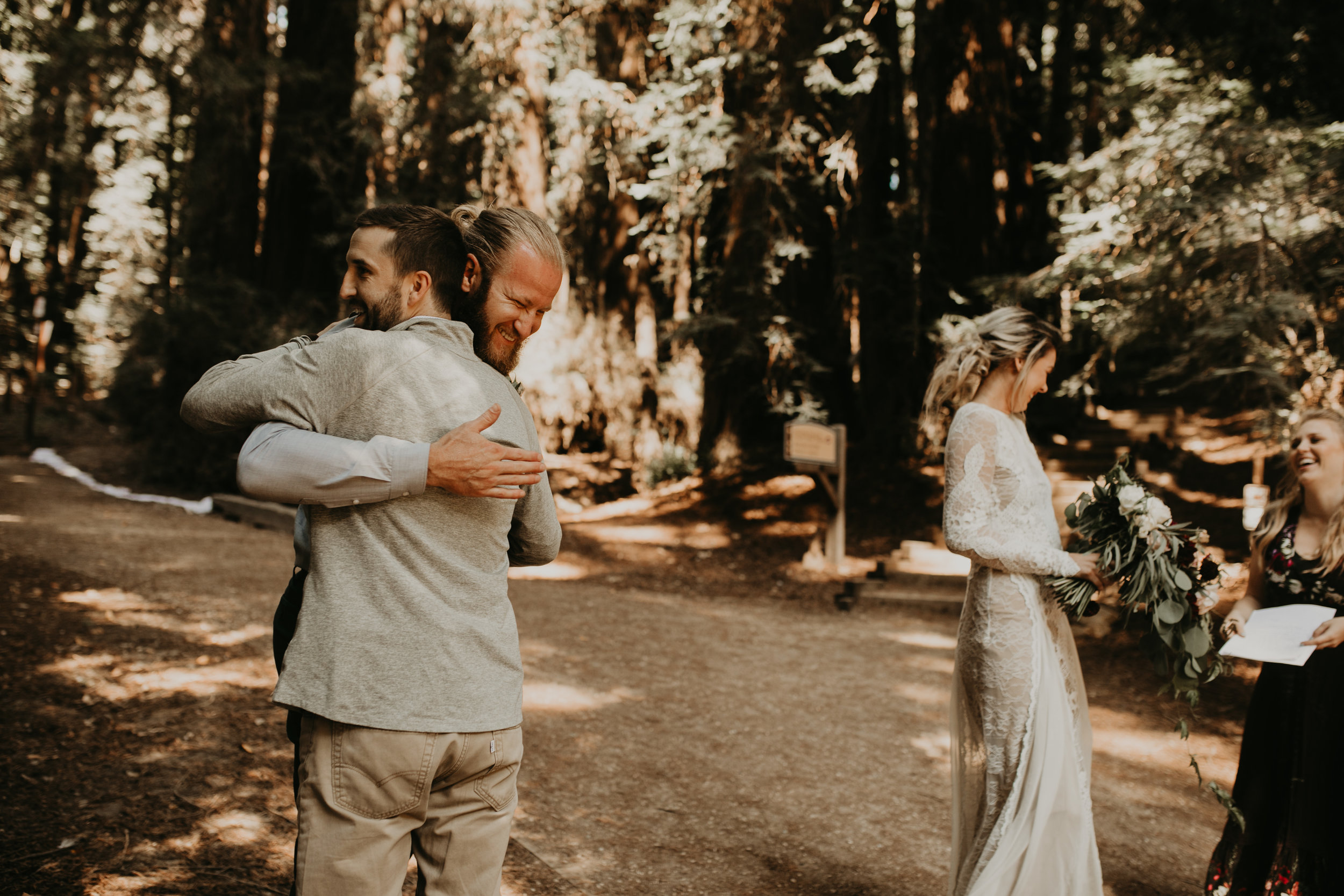 Joanna + Brian West Coast Intimate Adventure Wedding in Big Sur, CA by Seattle Wedding Photographer Kamra Fuller Photography