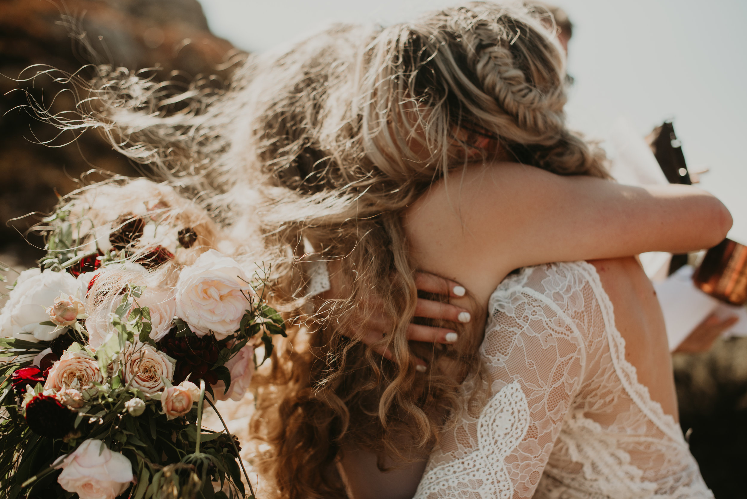 Joanna + Brian West Coast Intimate Adventure Wedding in Big Sur, CA by Seattle Wedding Photographer Kamra Fuller Photography