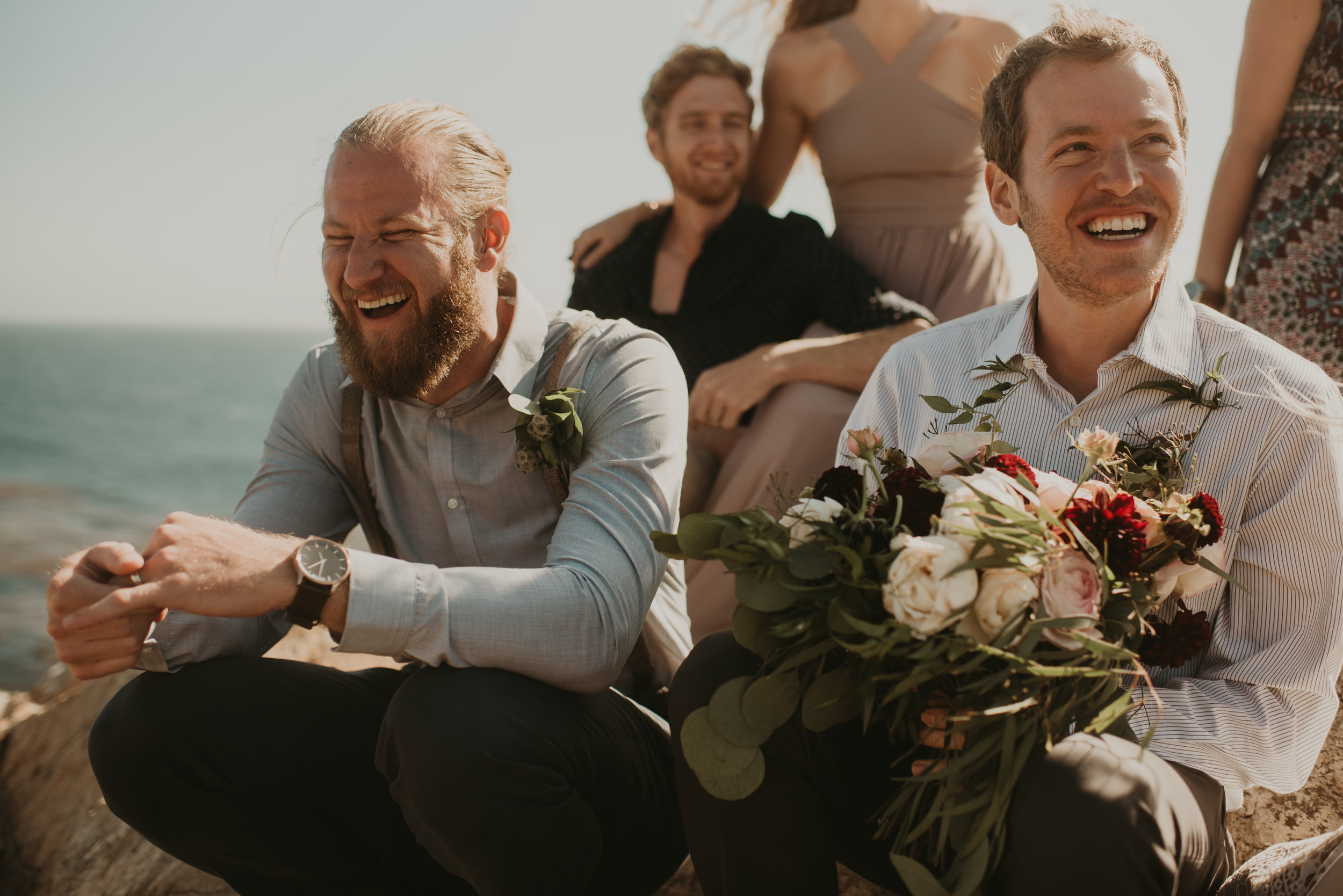 Joanna + Brian West Coast Intimate Adventure Wedding in Big Sur, CA by Seattle Wedding Photographer Kamra Fuller Photography