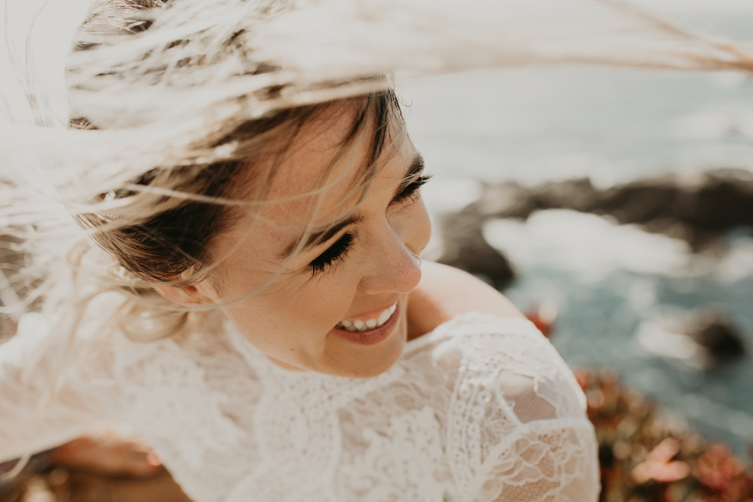 Joanna + Brian West Coast Intimate Adventure Wedding in Big Sur, CA by Seattle Wedding Photographer Kamra Fuller Photography