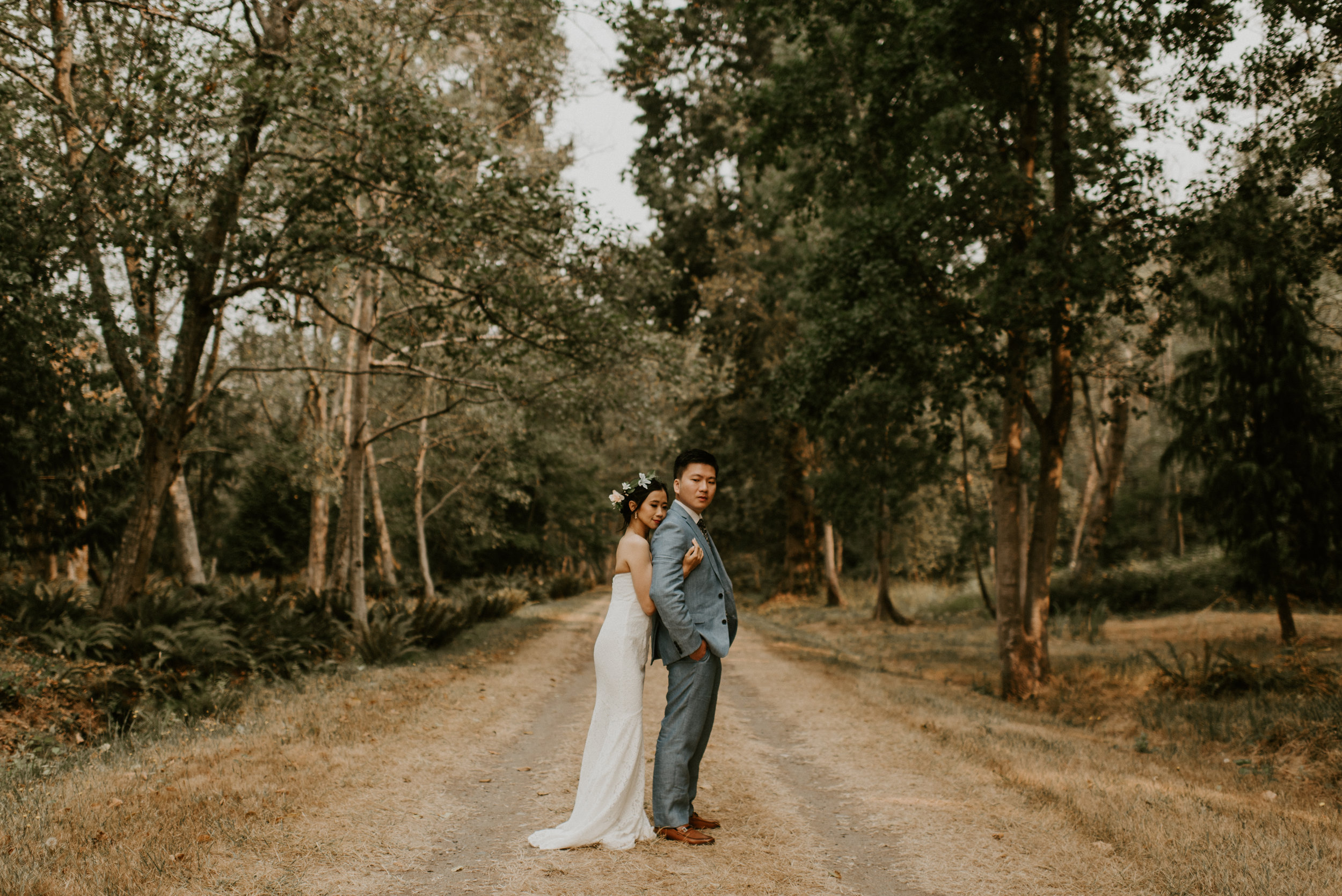 Janita + Jonathan's Intimate Wedding at Vashon Island, WA by Seattle Wedding Photographer Kamra Fuller Photography