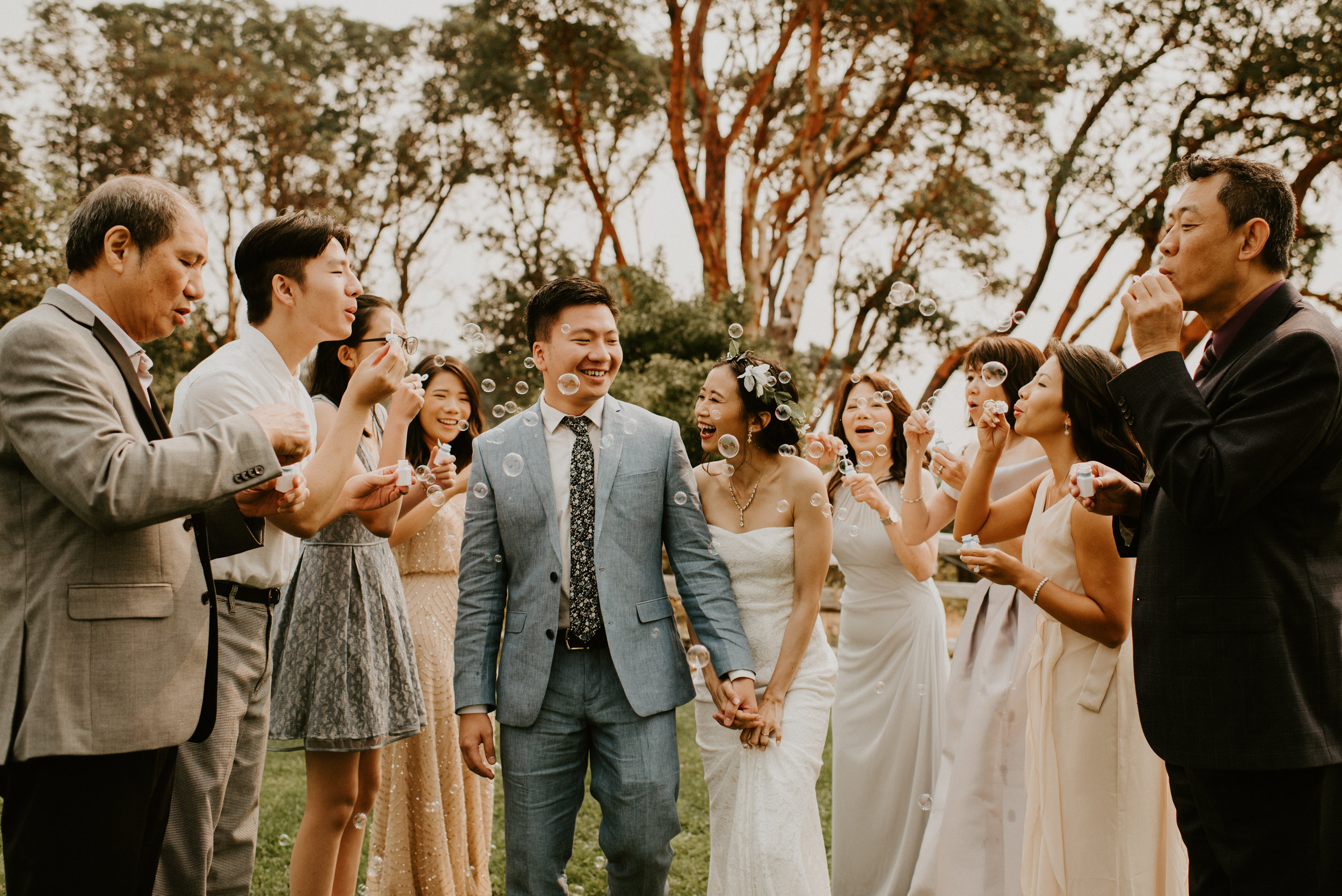 Janita + Jonathan's Intimate Wedding at Vashon Island, WA by Seattle Wedding Photographer Kamra Fuller Photography