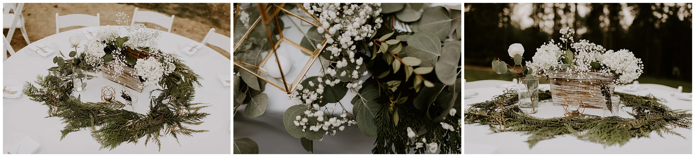 Cameo + Dawson's romantic backyard wedding in Olalla, WA by Seattle Wedding Photographer, Kamra Fuller Photography