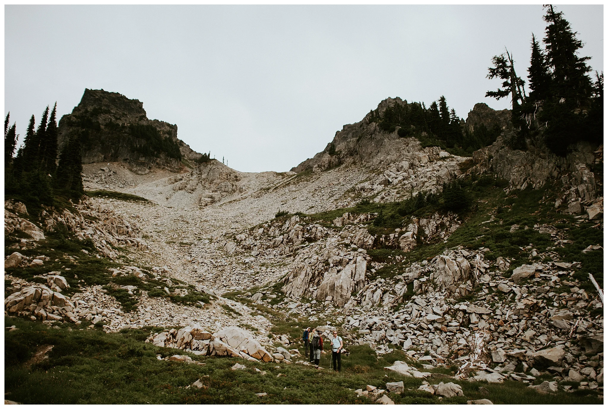 Pinnacle Peak Adventure Elopement at Mt. Rainier National Park by Seattle Elopement Photographer, Kamra Fuller Photography - Seattle Wedding Photographer