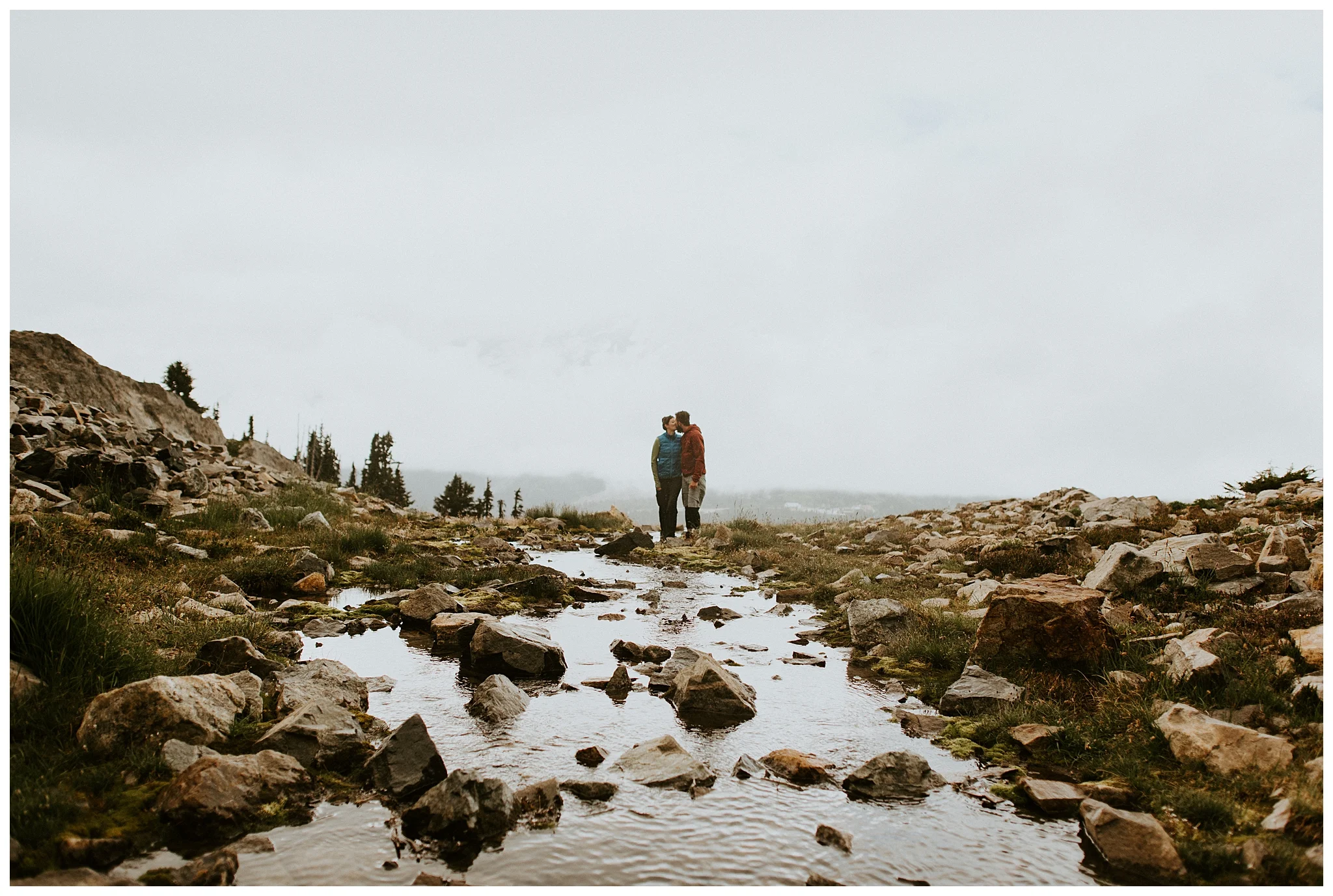 Pinnacle Peak Adventure Elopement at Mt. Rainier National Park by Seattle Elopement Photographer, Kamra Fuller Photography - Seattle Wedding Photographer