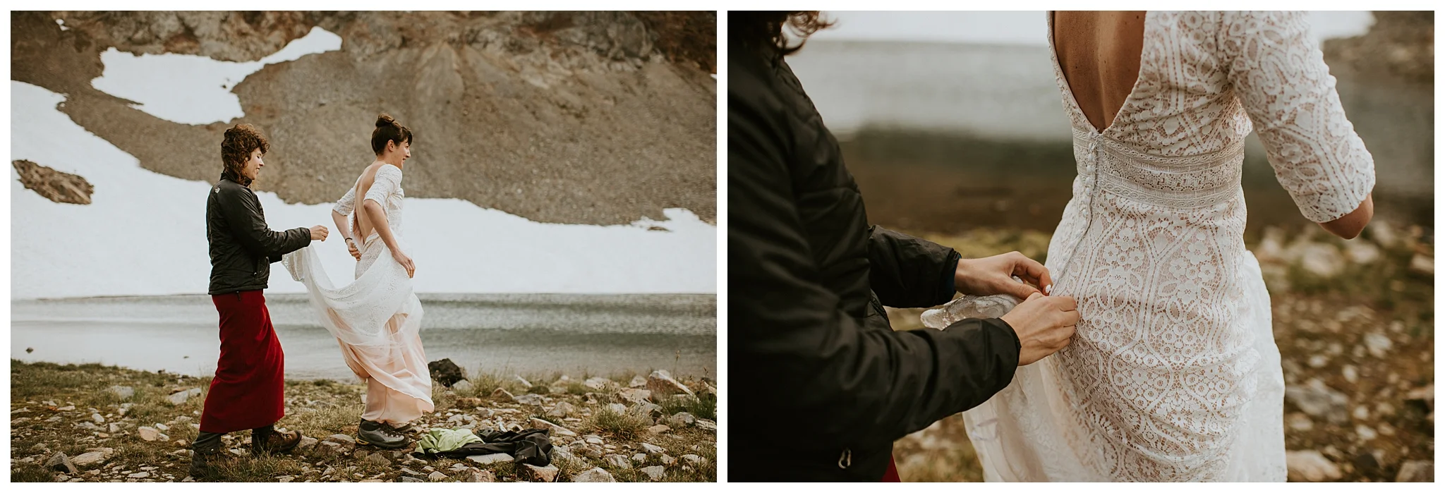 Pinnacle Peak Adventure Elopement at Mt. Rainier National Park by Seattle Elopement Photographer, Kamra Fuller Photography - Seattle Wedding Photographer