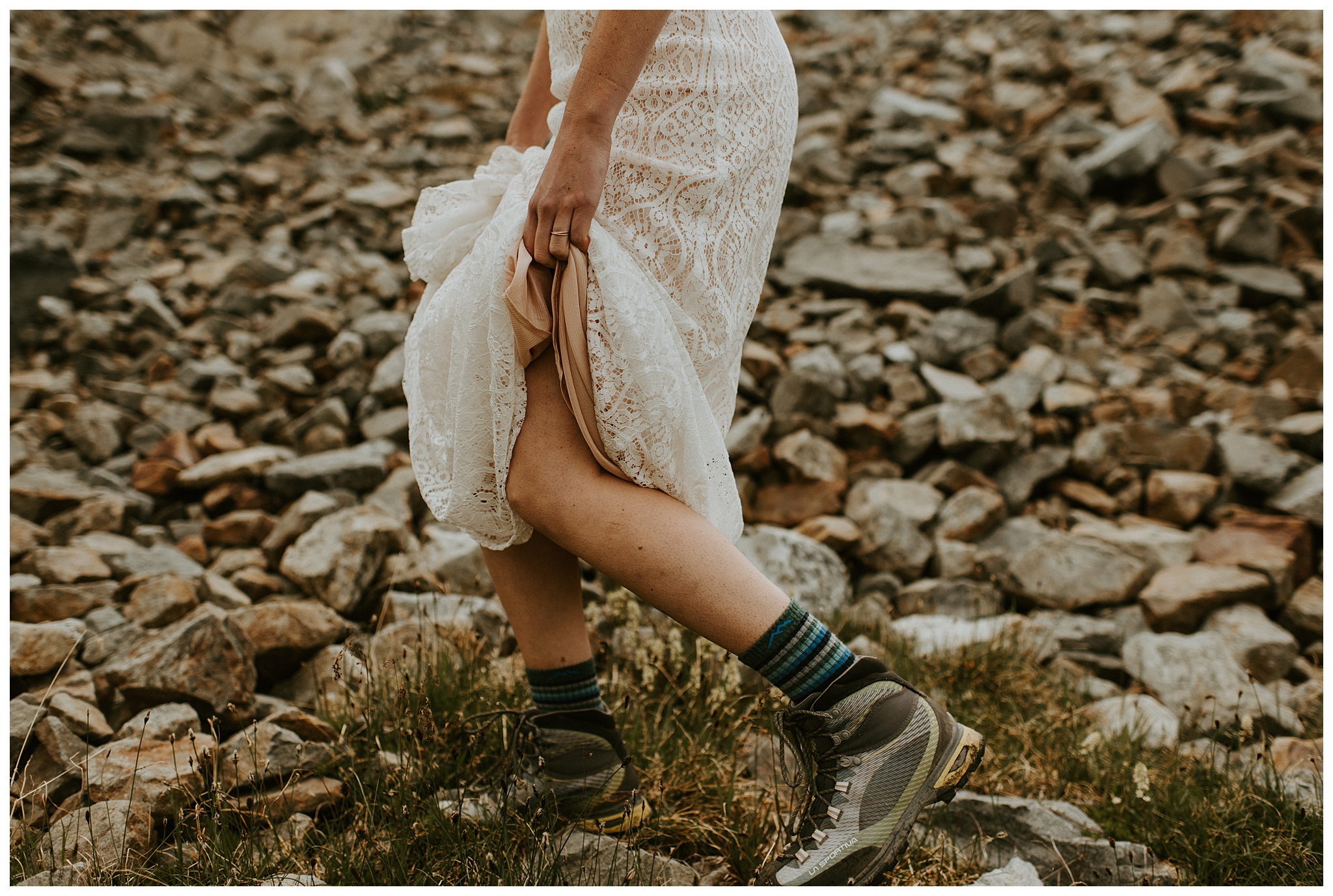 Pinnacle Peak Adventure Elopement at Mt. Rainier National Park by Seattle Elopement Photographer, Kamra Fuller Photography - Seattle Wedding Photographer