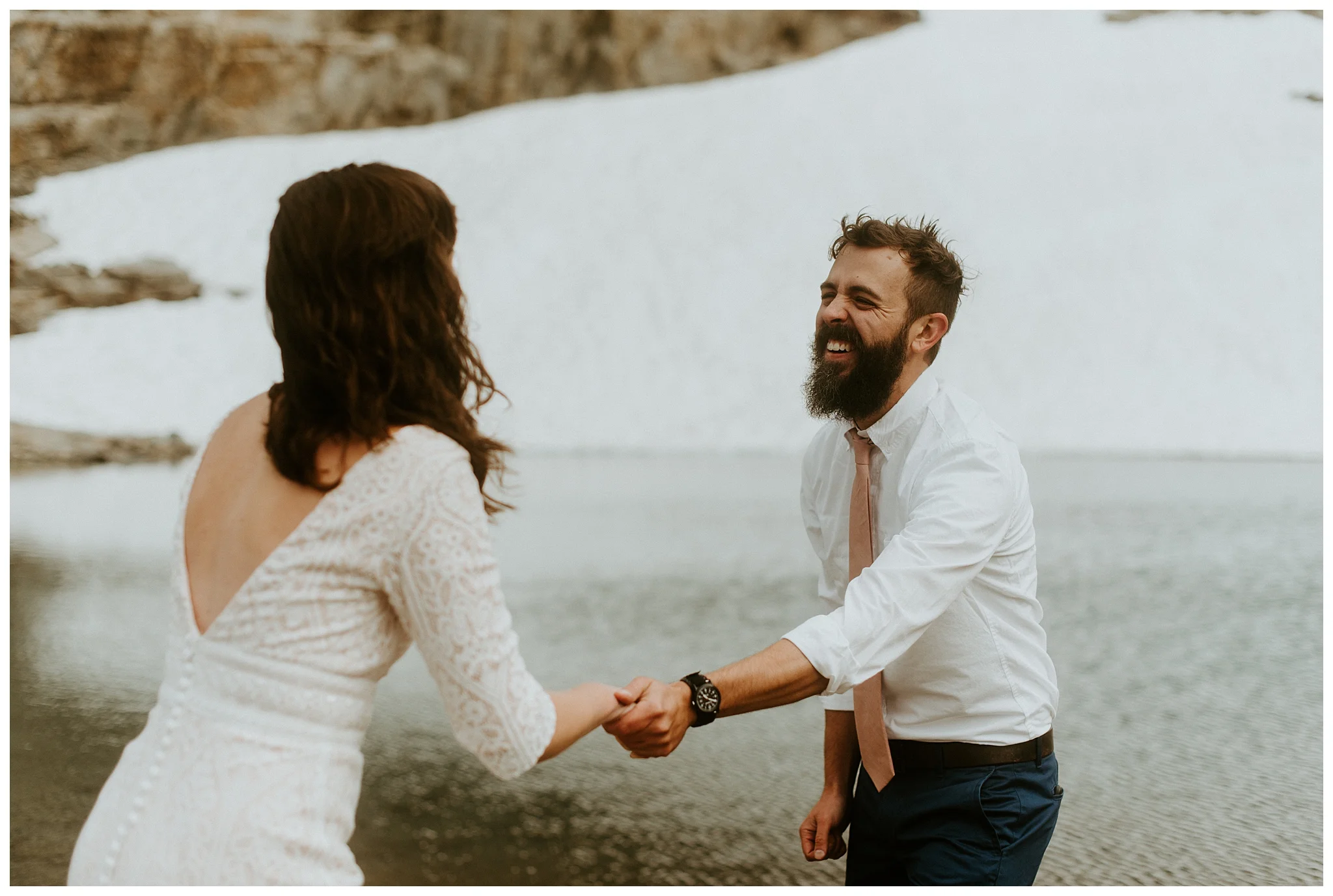 Pinnacle Peak Adventure Elopement at Mt. Rainier National Park by Seattle Elopement Photographer, Kamra Fuller Photography - Seattle Wedding Photographer