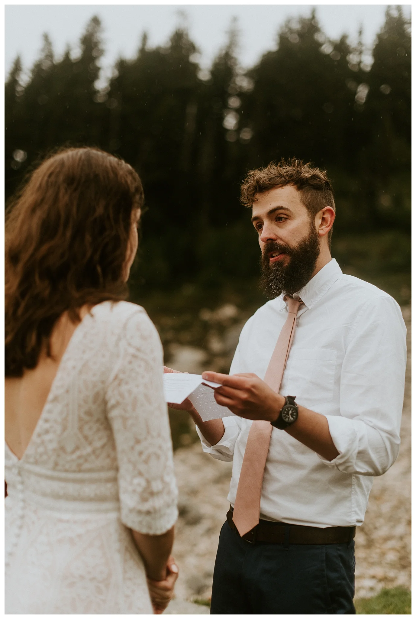 Pinnacle Peak Adventure Elopement at Mt. Rainier National Park by Seattle Elopement Photographer, Kamra Fuller Photography - Seattle Wedding Photographer