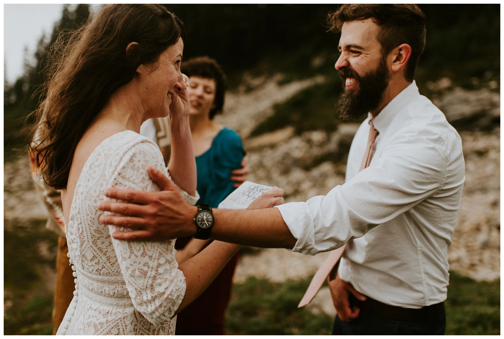 Pinnacle Peak Adventure Elopement at Mt. Rainier National Park by Seattle Elopement Photographer, Kamra Fuller Photography - Seattle Wedding Photographer