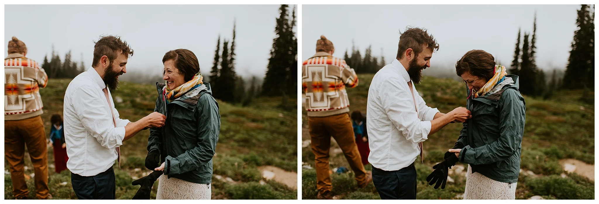 Pinnacle Peak Adventure Elopement at Mt. Rainier National Park by Seattle Elopement Photographer, Kamra Fuller Photography - Seattle Wedding Photographer