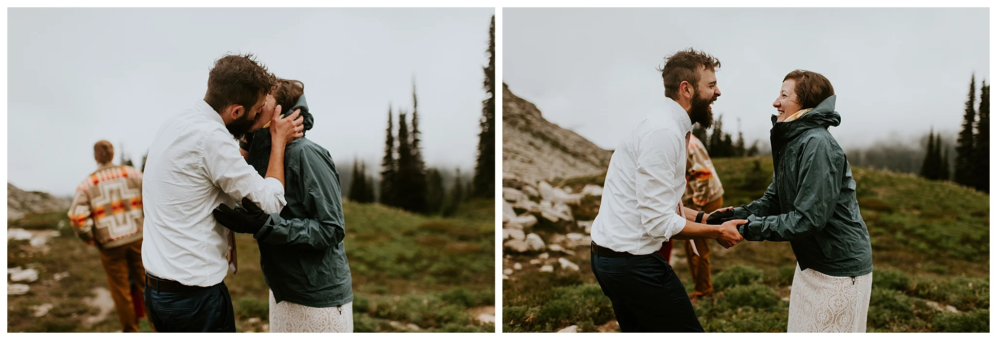 Pinnacle Peak Adventure Elopement at Mt. Rainier National Park by Seattle Elopement Photographer, Kamra Fuller Photography - Seattle Wedding Photographer