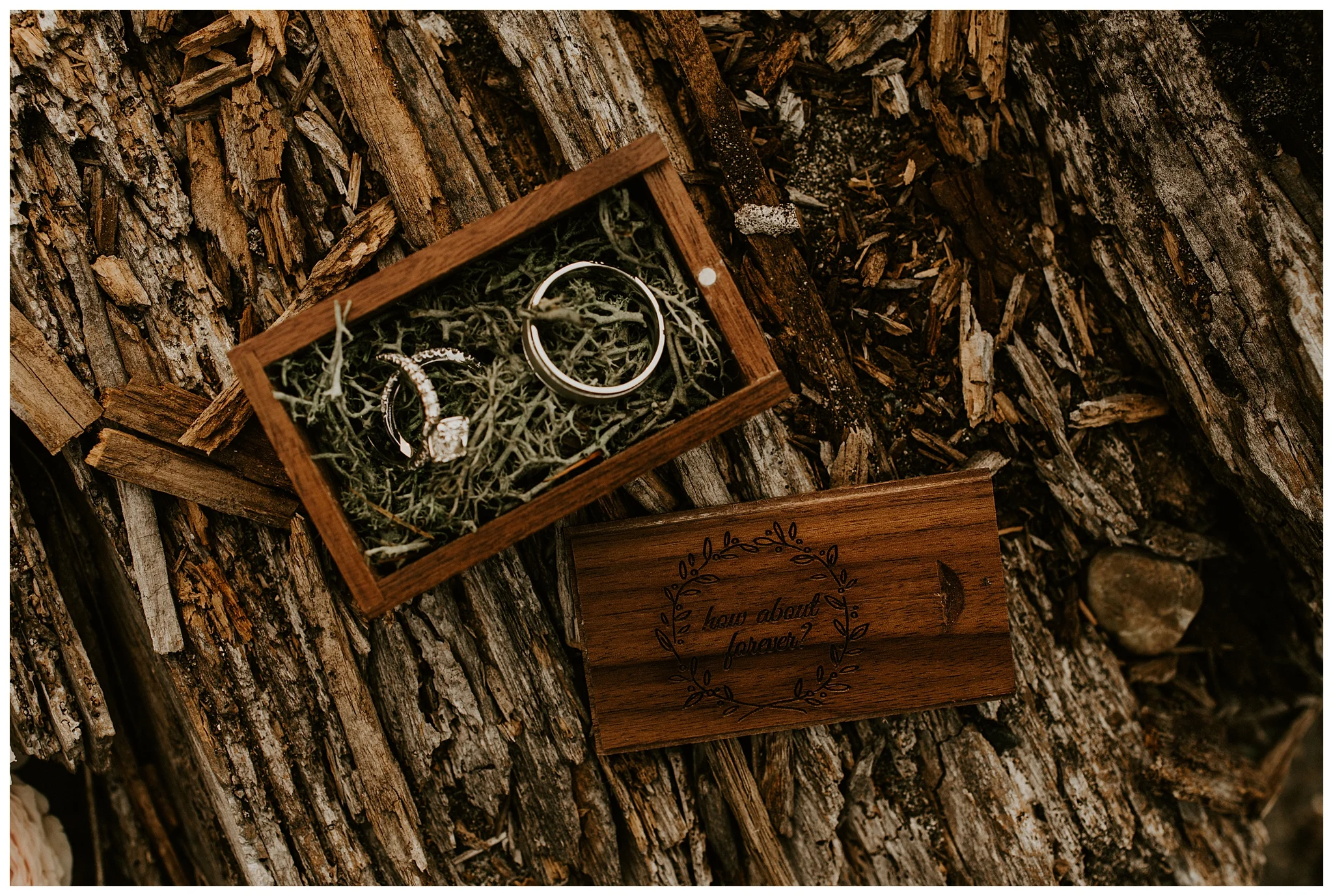 Moody Deception Pass State Park Elopement by Seattle Wedding Photographer, Kamra Fuller Photography