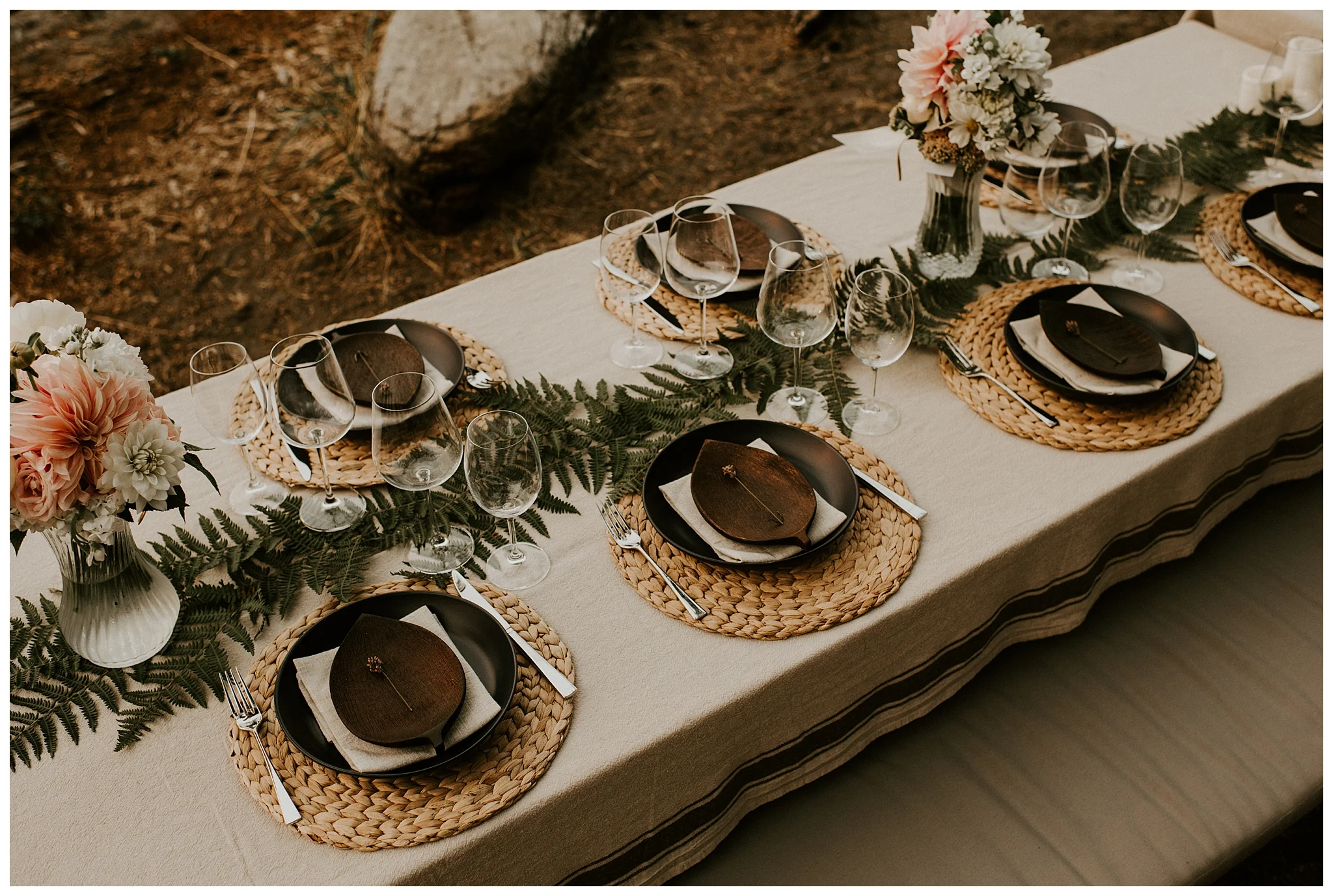 Moody Deception Pass State Park Elopement by Seattle Wedding Photographer, Kamra Fuller Photography