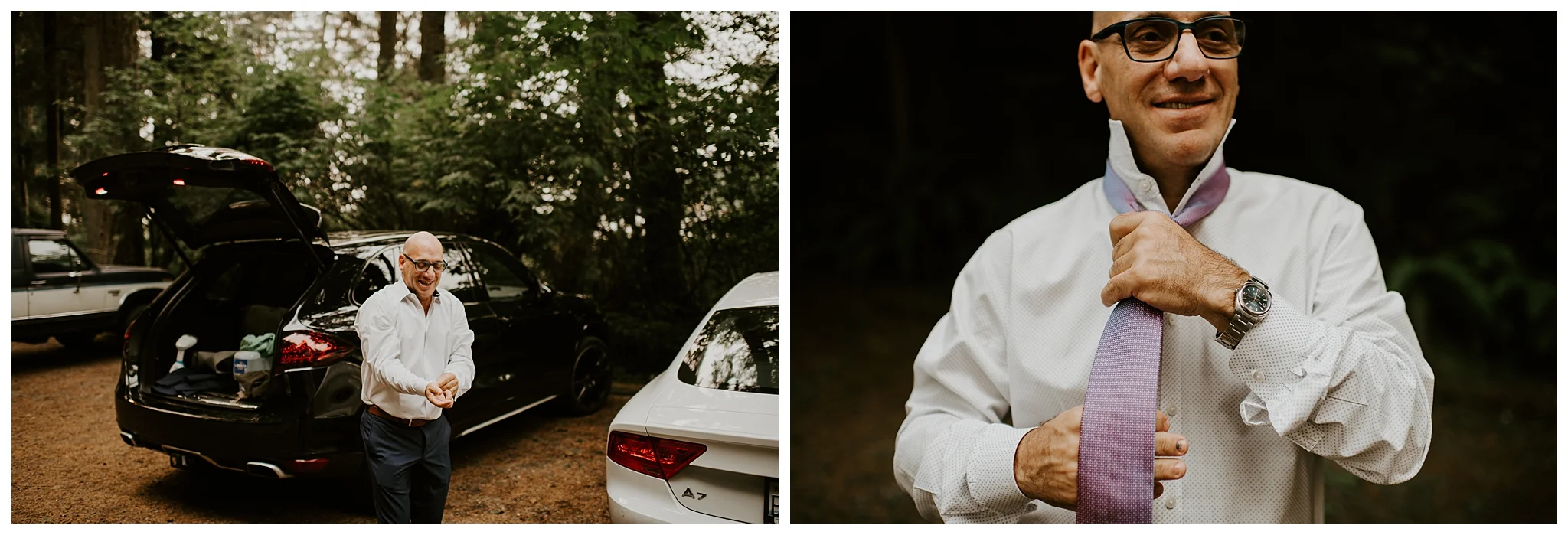 Moody Deception Pass State Park Elopement by Seattle Wedding Photographer, Kamra Fuller Photography