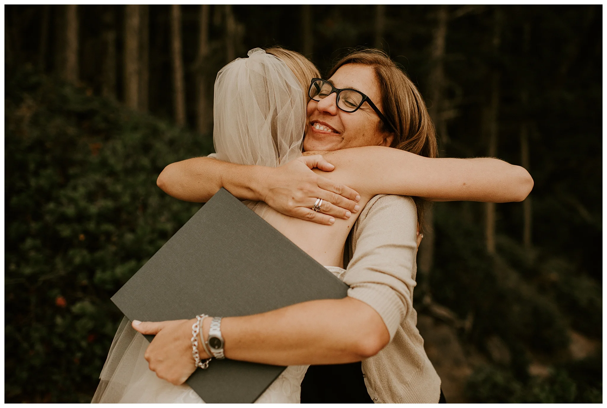 Moody Deception Pass State Park Elopement by Seattle Wedding Photographer, Kamra Fuller Photography