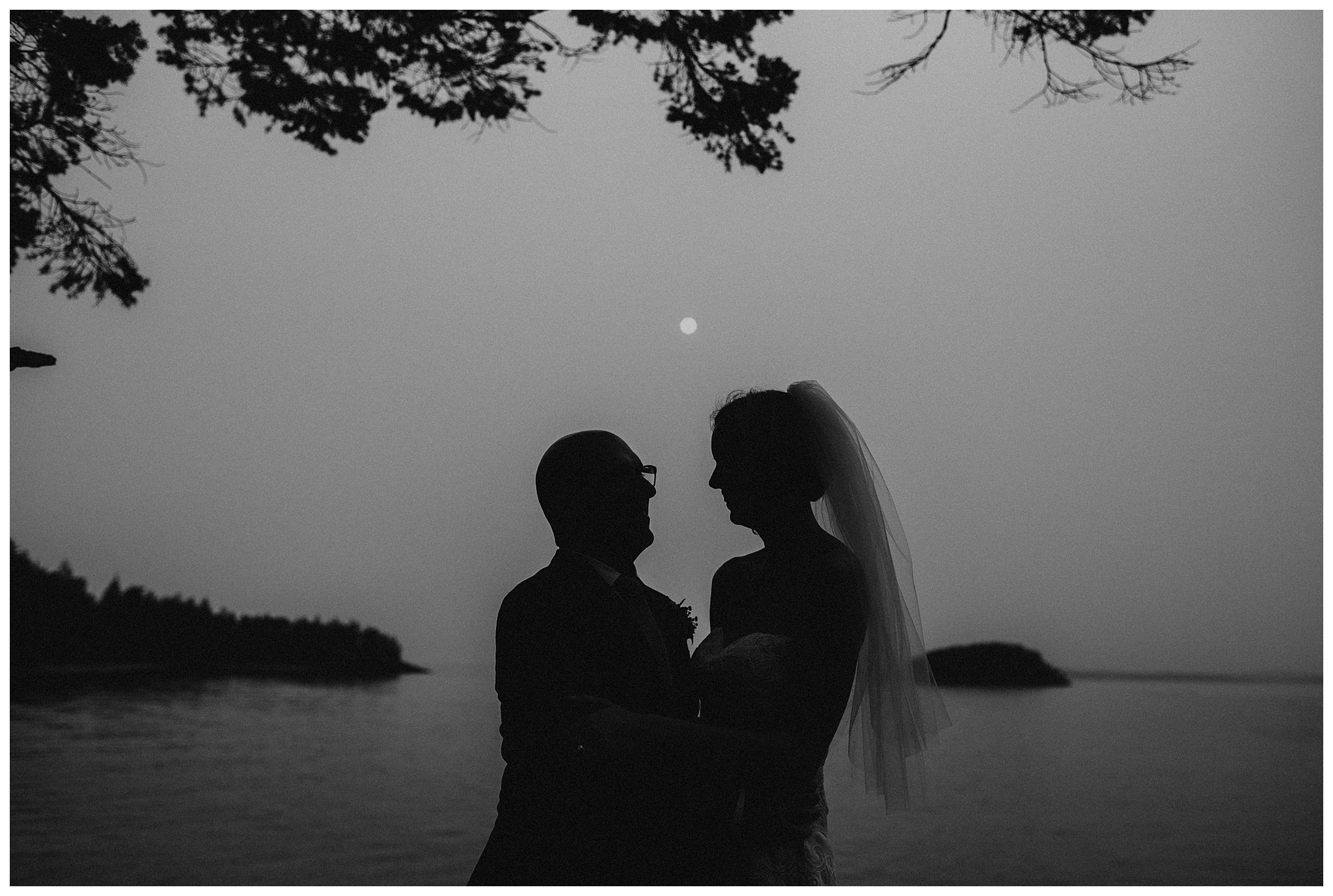 Moody Deception Pass State Park Elopement by Seattle Wedding Photographer, Kamra Fuller Photography