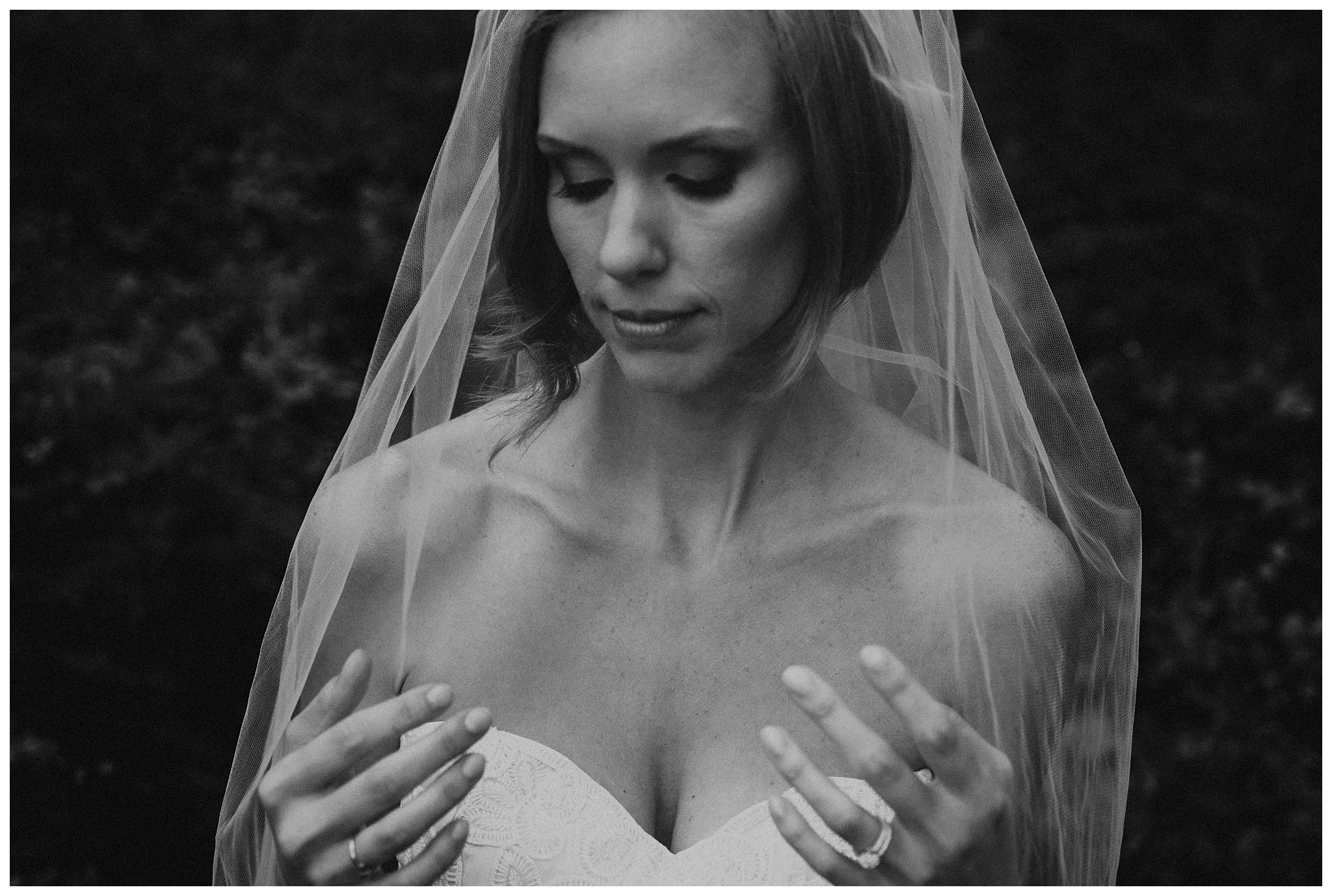 Moody Deception Pass State Park Elopement by Seattle Wedding Photographer, Kamra Fuller Photography