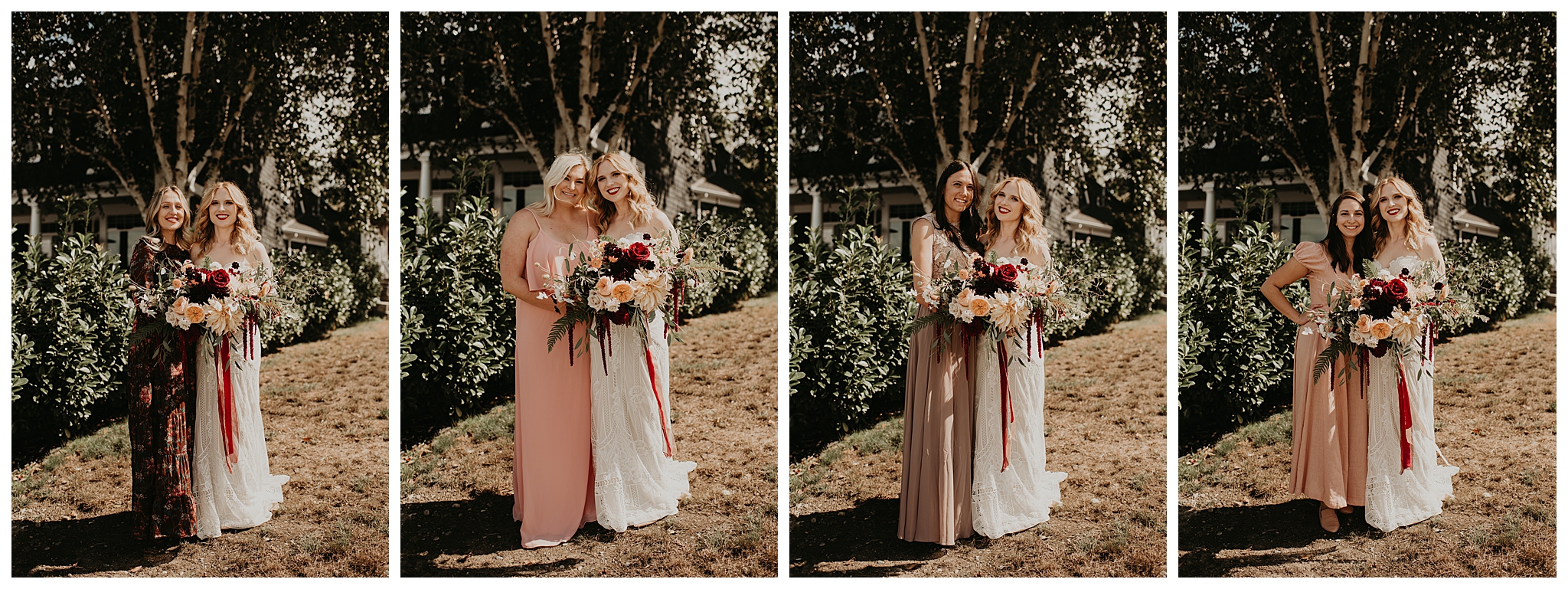 Ashley and Peter's Bohemian Woodland Wedding at Kitsap Memorial State Park, Poulsbo, WA by Seattle Wedding Photographer, Kamra Fuller Photography