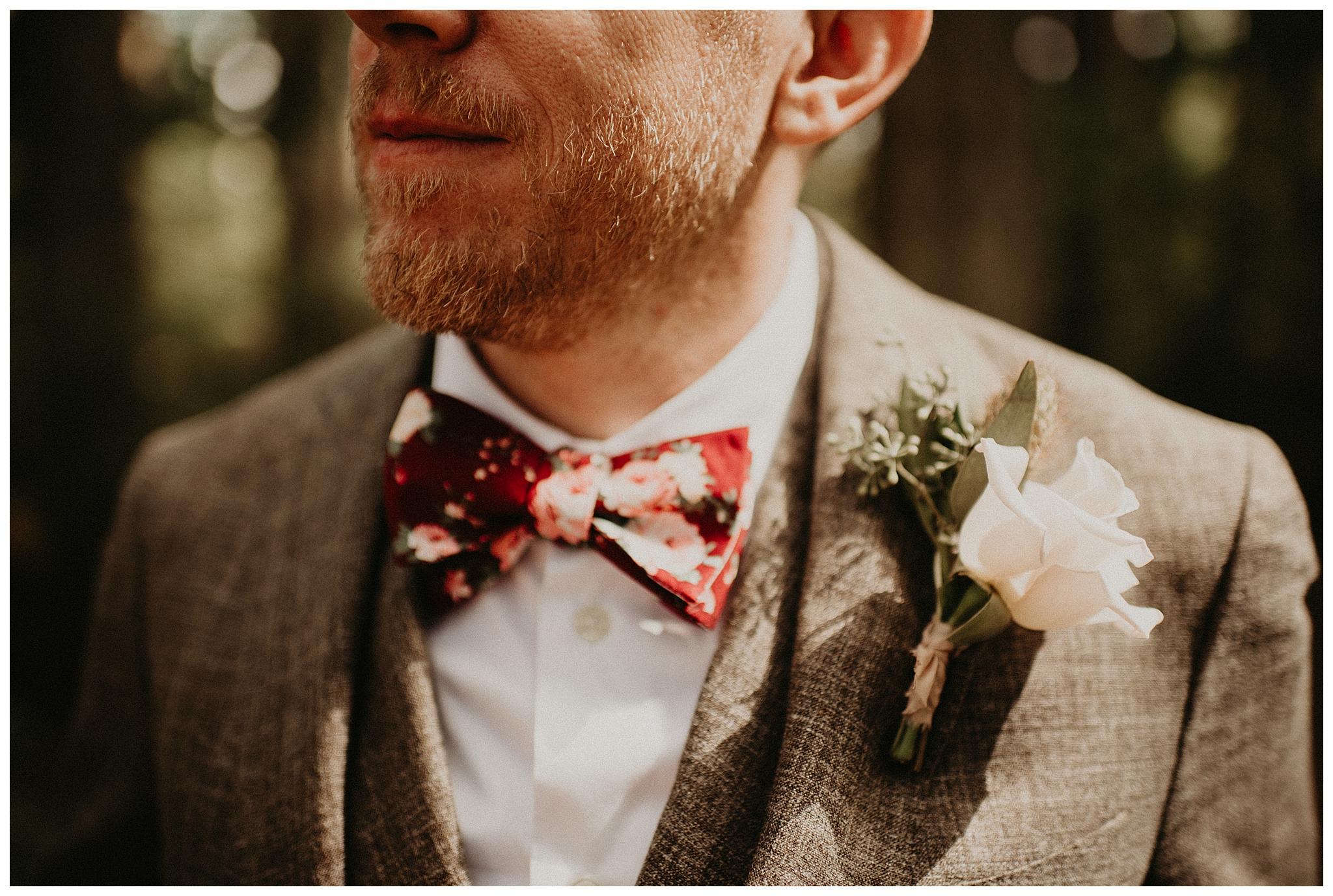 Ashley and Peter's Bohemian Woodland Wedding at Kitsap Memorial State Park, Poulsbo, WA by Seattle Wedding Photographer, Kamra Fuller Photography