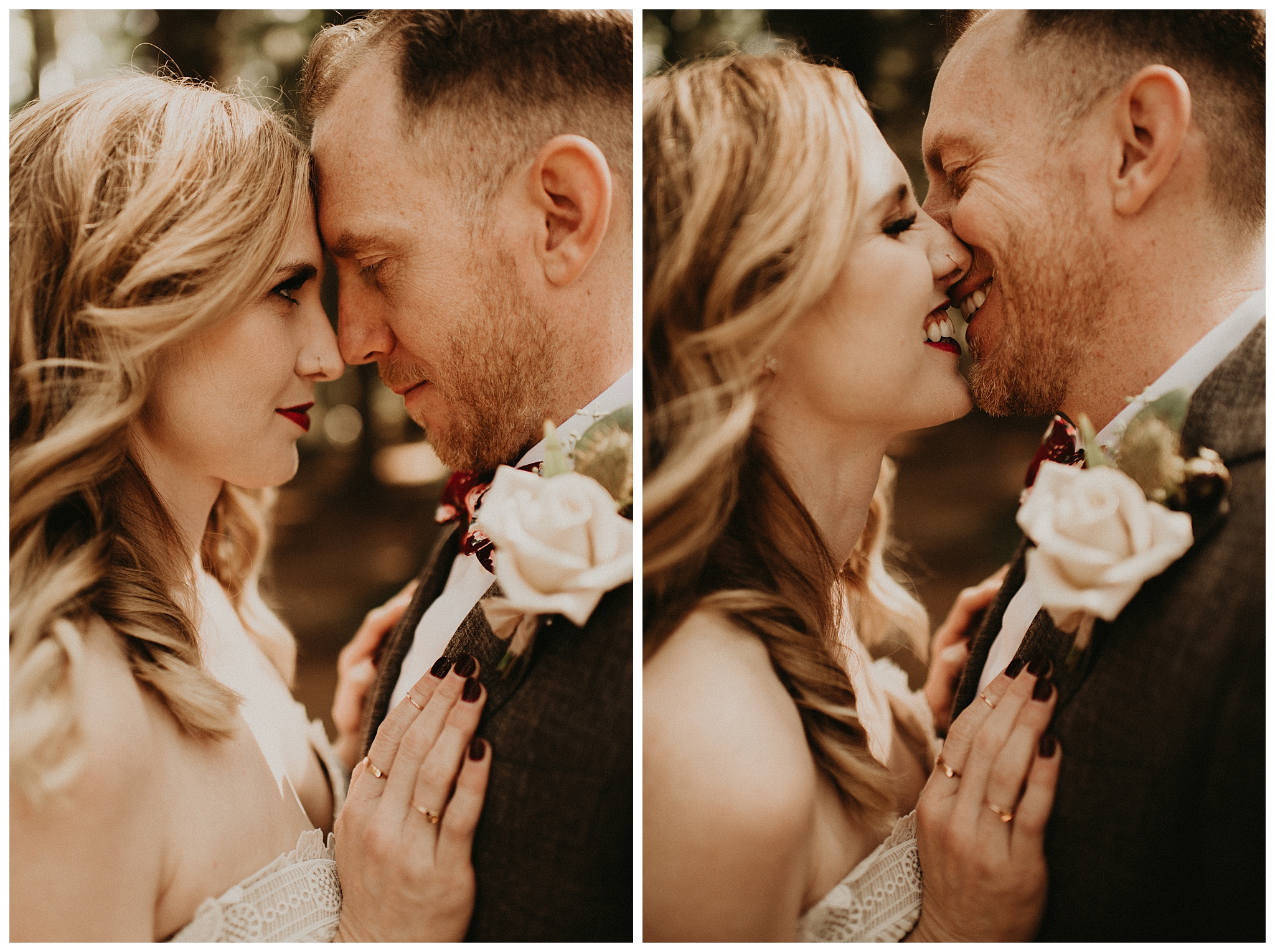 Ashley and Peter's Bohemian Woodland Wedding at Kitsap Memorial State Park, Poulsbo, WA by Seattle Wedding Photographer, Kamra Fuller Photography